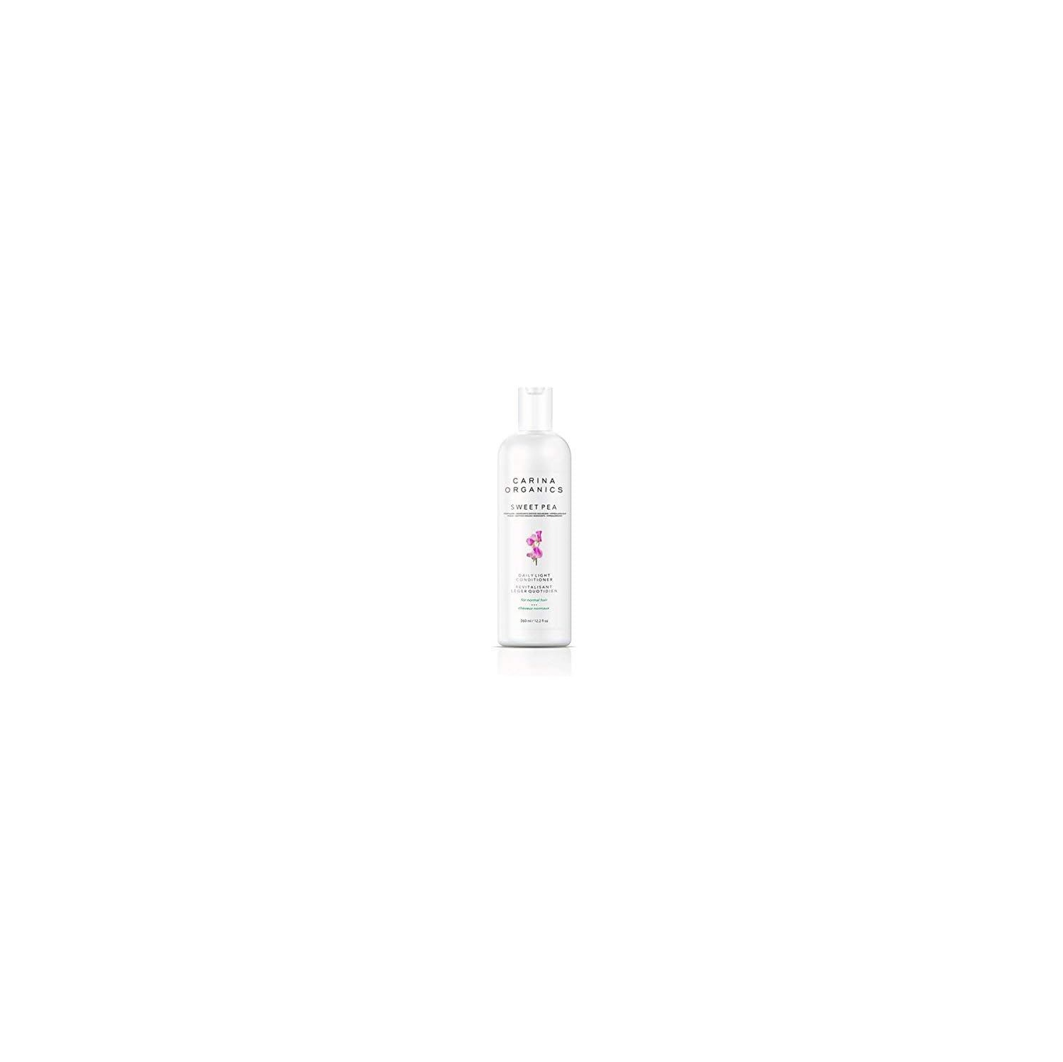 Carina Organics – Revitalisant pois doux, 360&nbsp;ml, blanc