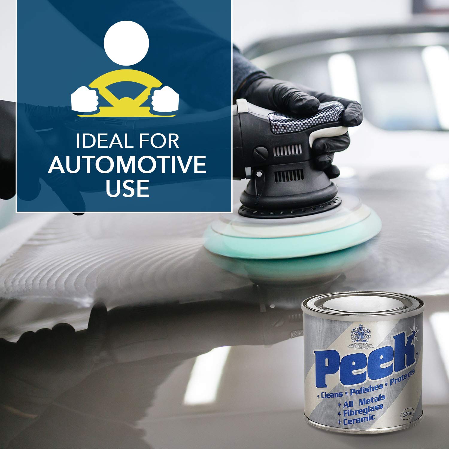 PEEK, 33007 Peek Cream in Cannette 250 mL, bleu