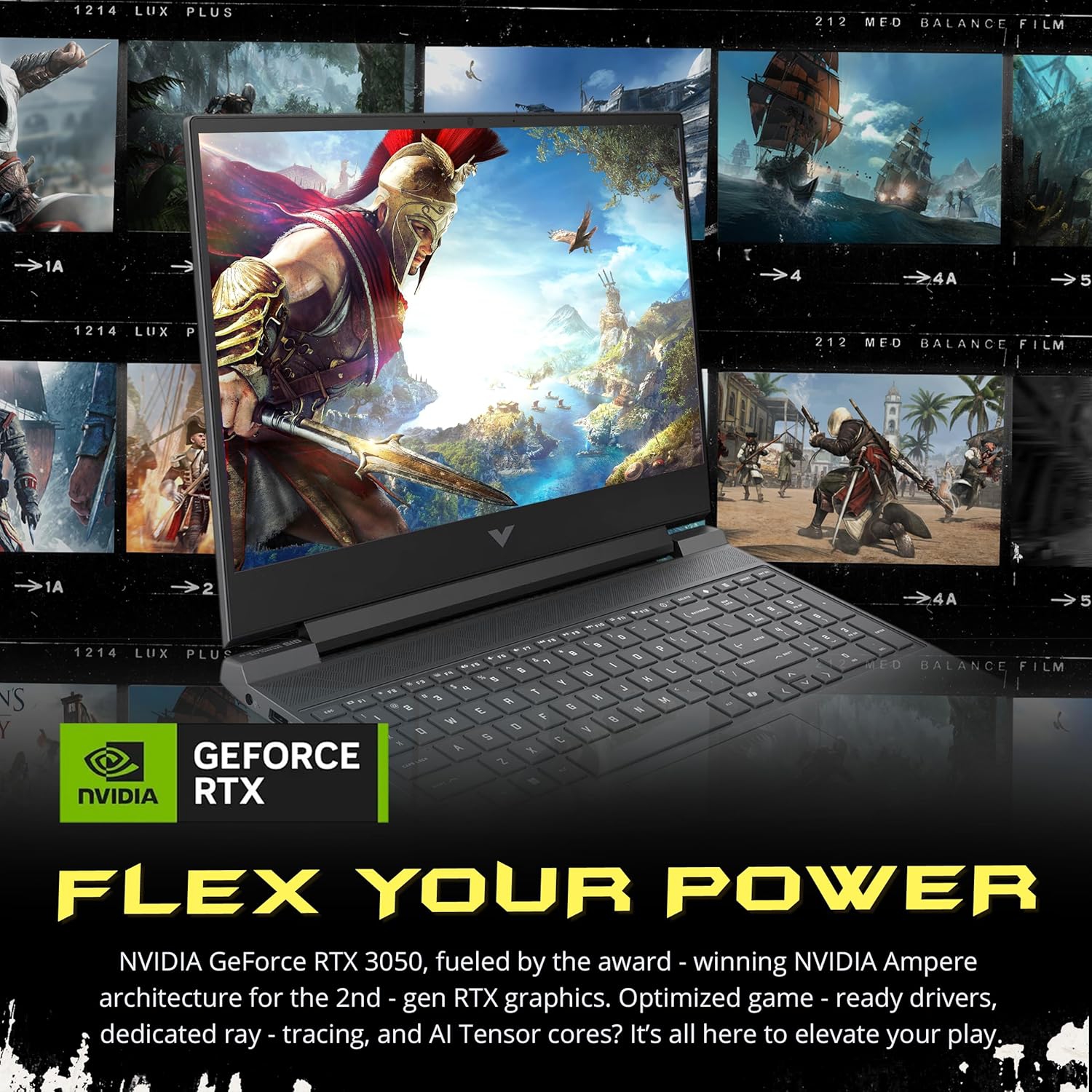 HP Victus 15.6" FHD IPS 144Hz Gaming Laptop, Intel i5-13420H, 4TB PCIe SSD, 64GB RAM, NVIDIA GeForce RTX 3050, Keyboard Backlit, Win 11 Pro, Mica