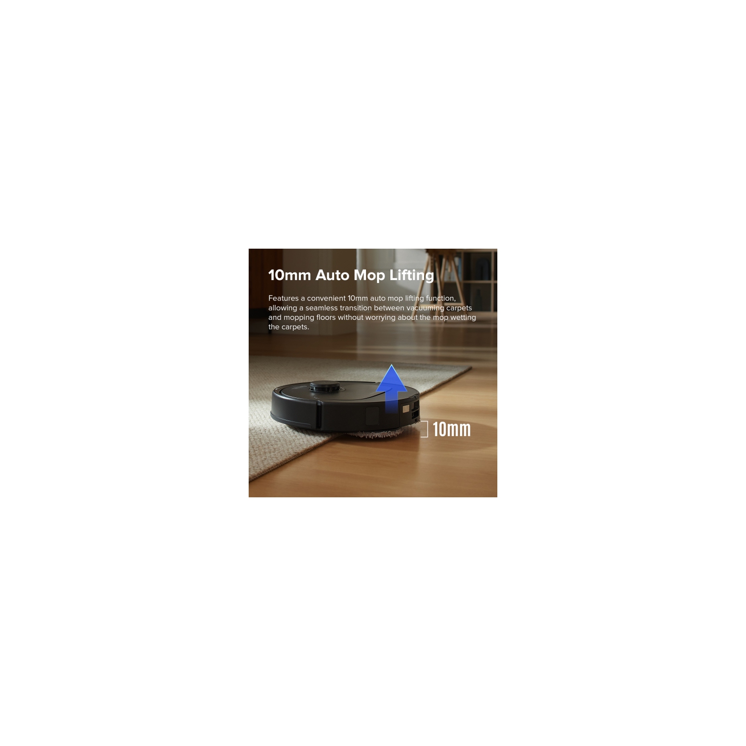 Refurbished - Roborock Qrevo S Robot Vacuum and Mop, Self-Drying, Auto Mop Washing, 7000Pa Suction, Self-Emptying & Refilling, Smart Obstacle