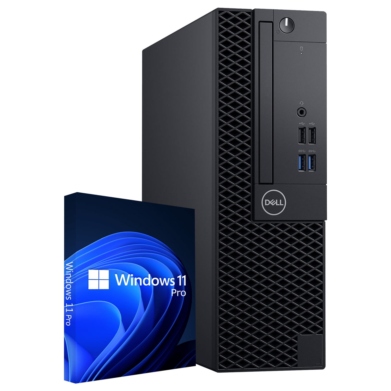 Refurbished - Dell OptiPlex 3070 SFF Business Desktop PC - Intel Hexa Core I5 8th gen Processor Up to 4.10GHz | 16GB DDR4 RAM | 1TB NVMe SSD | HDMI |