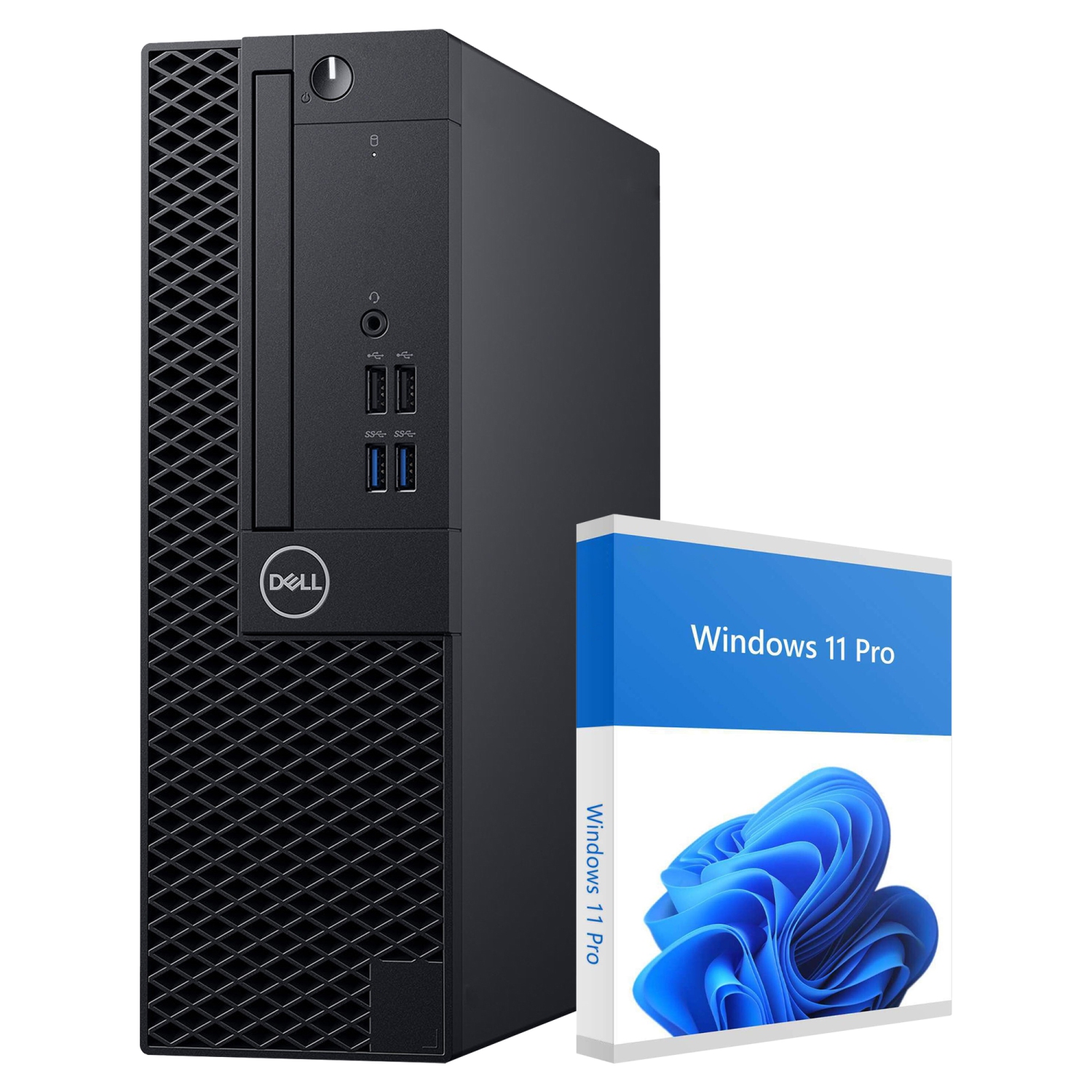 Refurbished - Dell OptiPlex 3070 SFF Desktop PC - Intel Core I5 8th Gen CPU Up to 4.10Ghz - 32GB RAM - 1TB NVMe SSD - Windows 11 Pro - Free Wireless