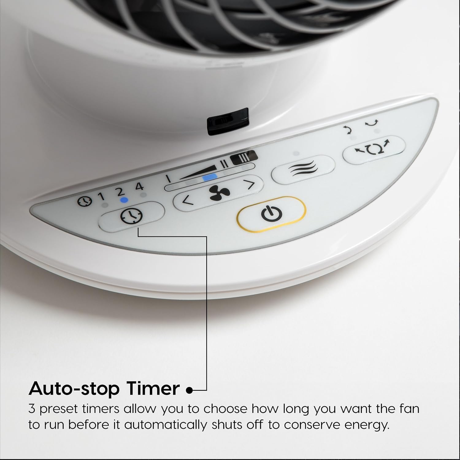 IRIS USA WOOZOO Desk Fan with Remote, Oscillating Table Air Circulator, 5 Speeds, 82ft Max Air Distance, 90° Adjustable Tilt, 30db Low Noise Motor,