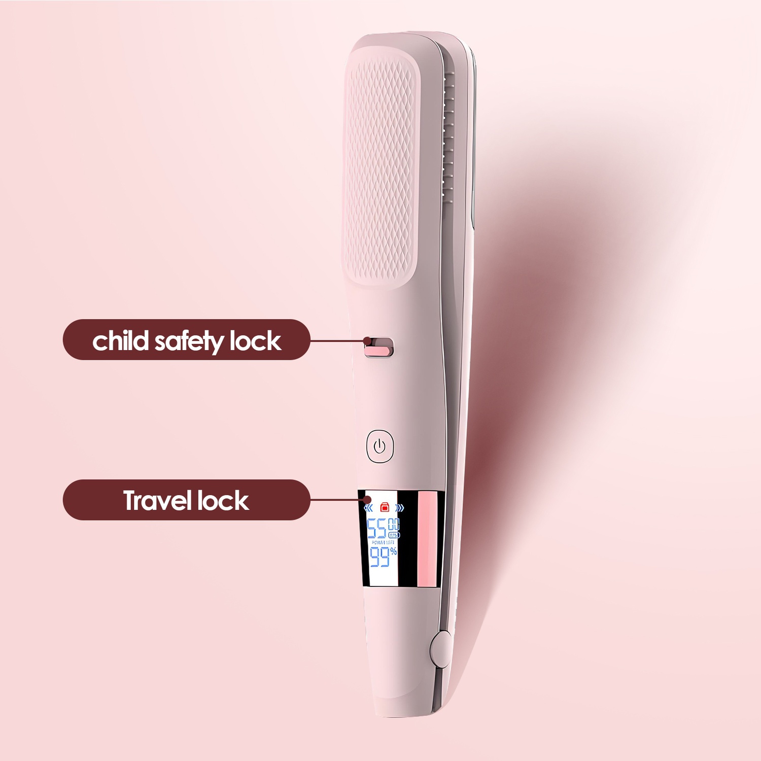 2 IN 1 Fully Automatic Hair, Electric Haircutter Brush, Portable Split Trimmer For Women, Hair Trimmer For the Care and Removal of Split