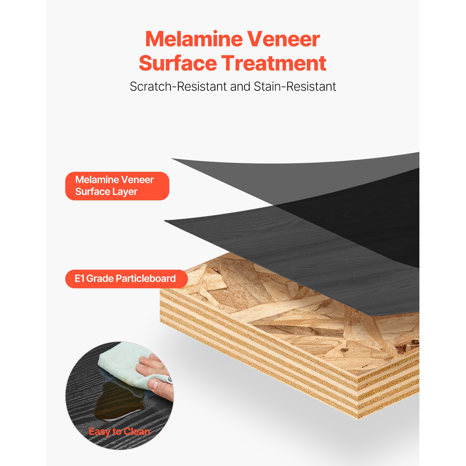 VEVOR 59" Floating TV Stand, Wall Mount Entertainment Center with Power Outlet & Cable Hole, Modern Floating TV Shelf with Storage Cabinet for DVD