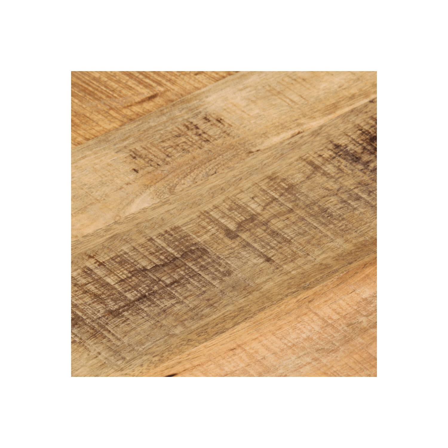 vidaXL Table Top Ø 60x2.5 cm Round Solid Wood Rough Mango
