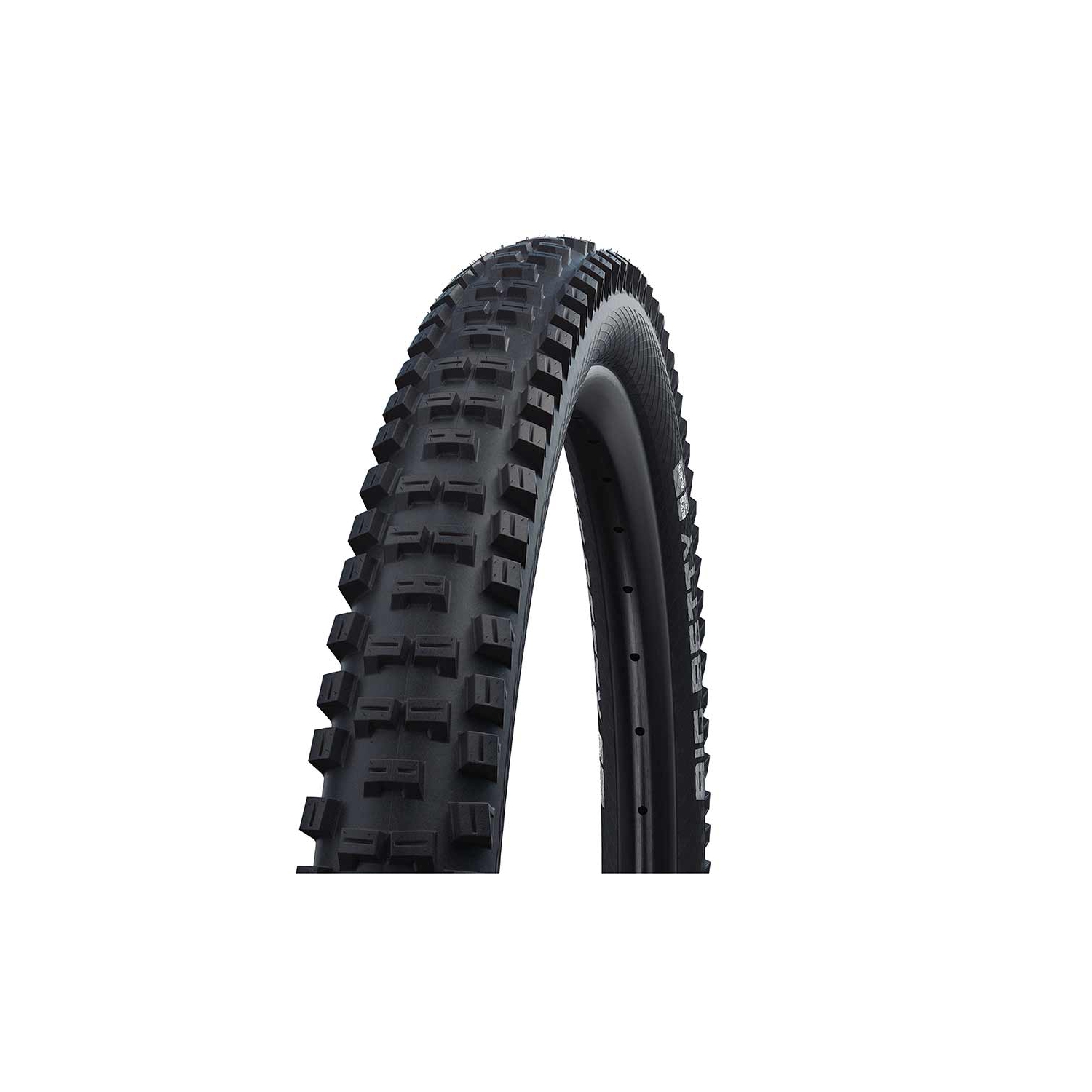 Pneu Schwalbe Big Betty, 27 x 5&nbsp;po, fil métallique clincher, Addix Performance, BikePark, Perf, TwinSkin, Noir