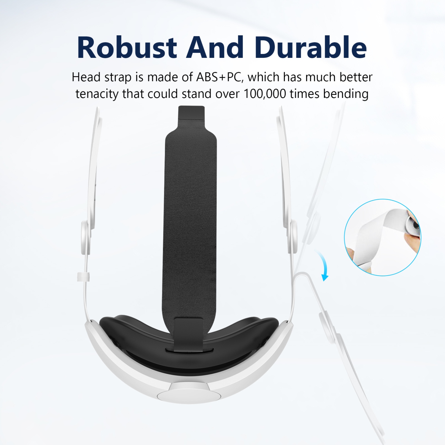 Head Strap Replacement VR Headset Strap for Meta Quest 3