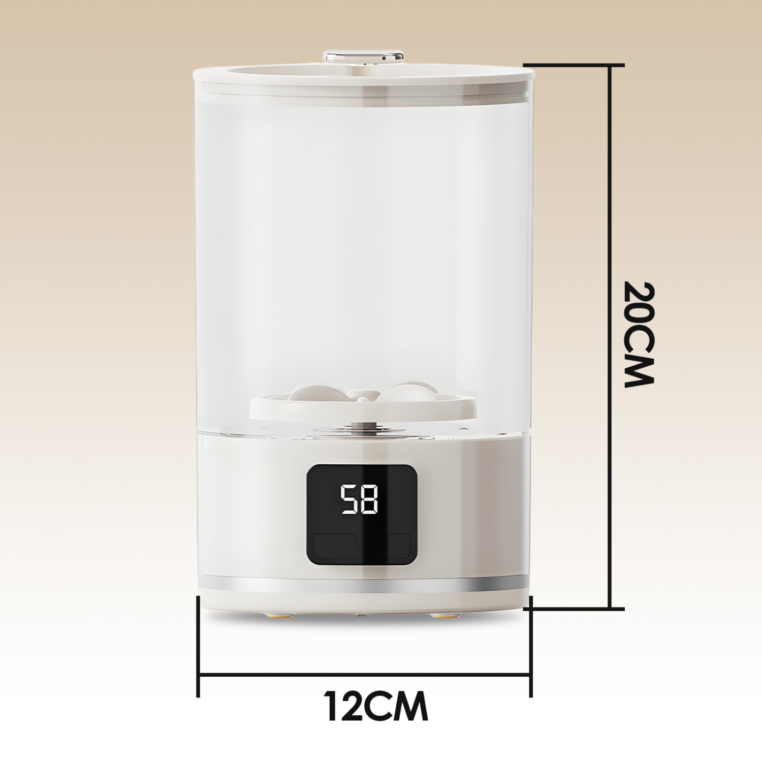 Portable Mini Washing Machine, Small Underwear Washer with Digital Display, USB Charging, Suitable for Travel and Home Use