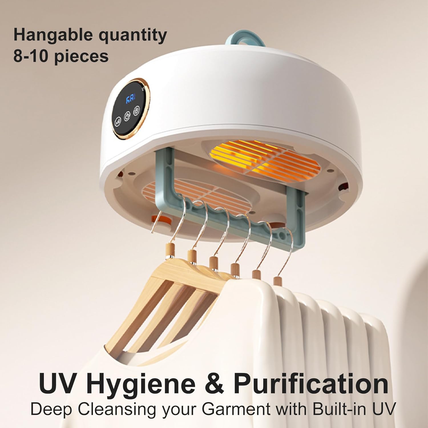 Séchoir portatif,Petit séchoir électrique pliable compact avec sac sec,Sécheuse portative rapide pour appartement d'hôtel de VR de voyage