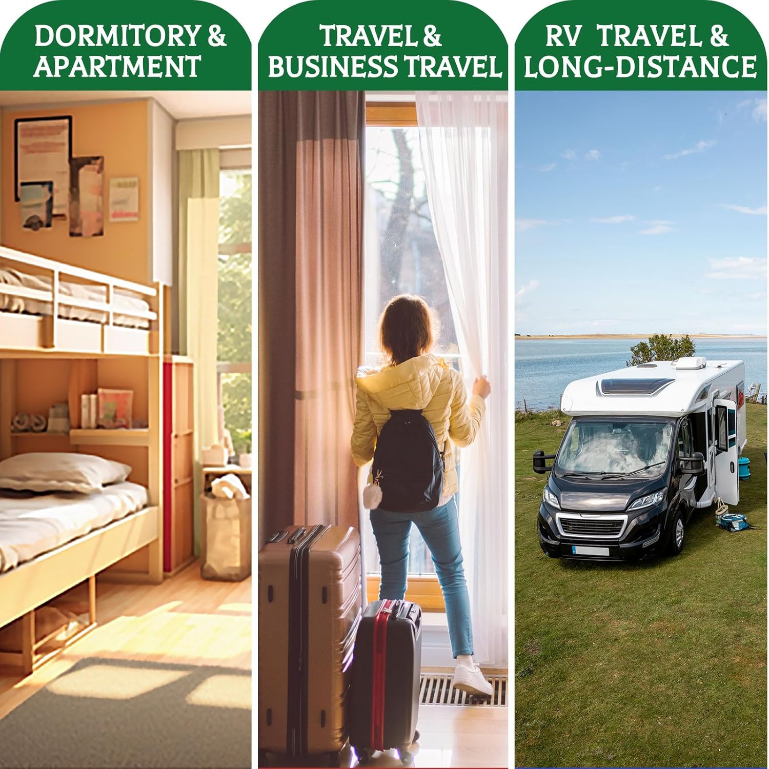 Séchoir portatif,Petit séchoir électrique pliable compact avec sac sec,Sécheuse portative rapide pour appartement d'hôtel de VR de voyage