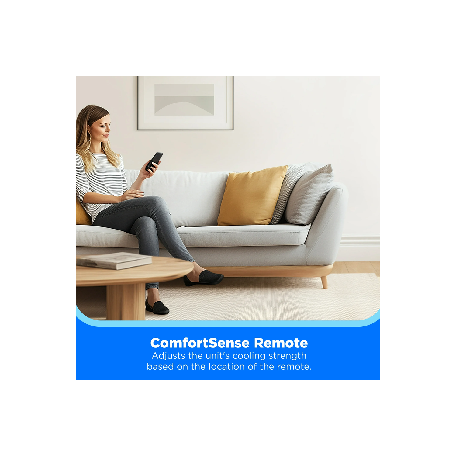 Refurbished Good- Midea 8,000 BTU DOE , 115V, Smart Portable Air Conditioner, 350 Sq.Ft. MAP08S1XWGR-T, Gray