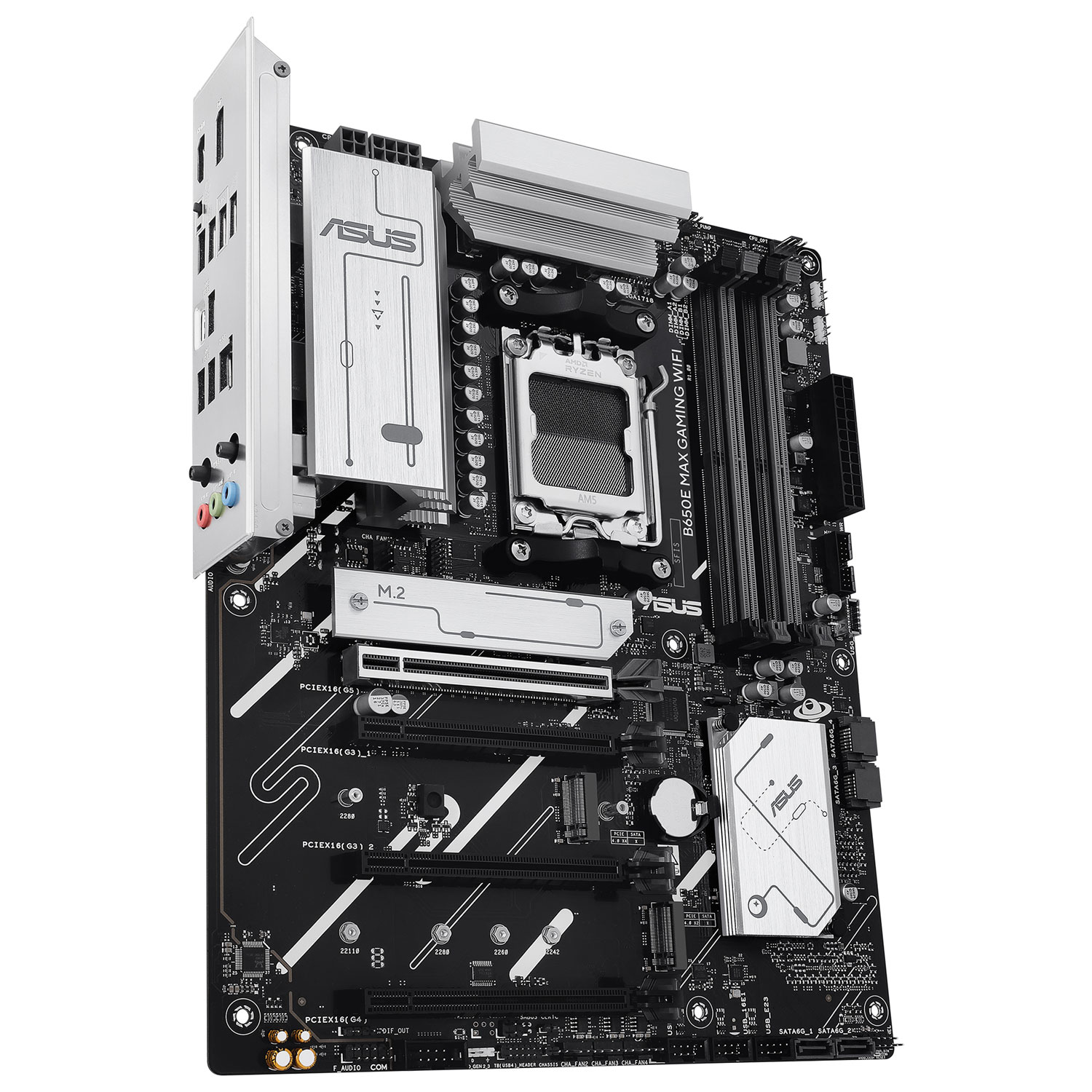 ASUS B650E MAX Gaming Wi-Fi AMD AM5 DDR5 Motherboard for AMD Ryzen 9000/8000/7000 Series CPUs