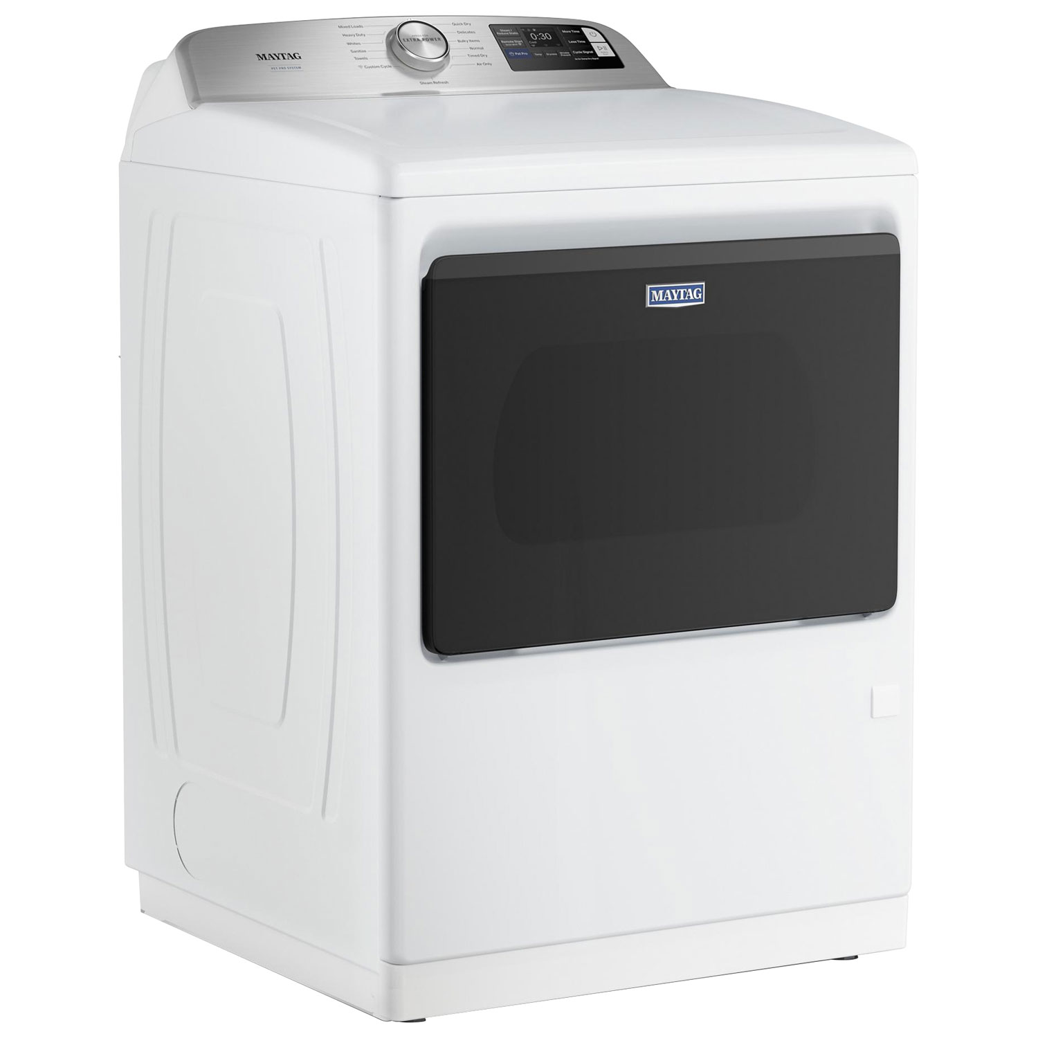 Maytag Pet Pro 7.4 Cu. Ft. Electric Steam Dryer - White