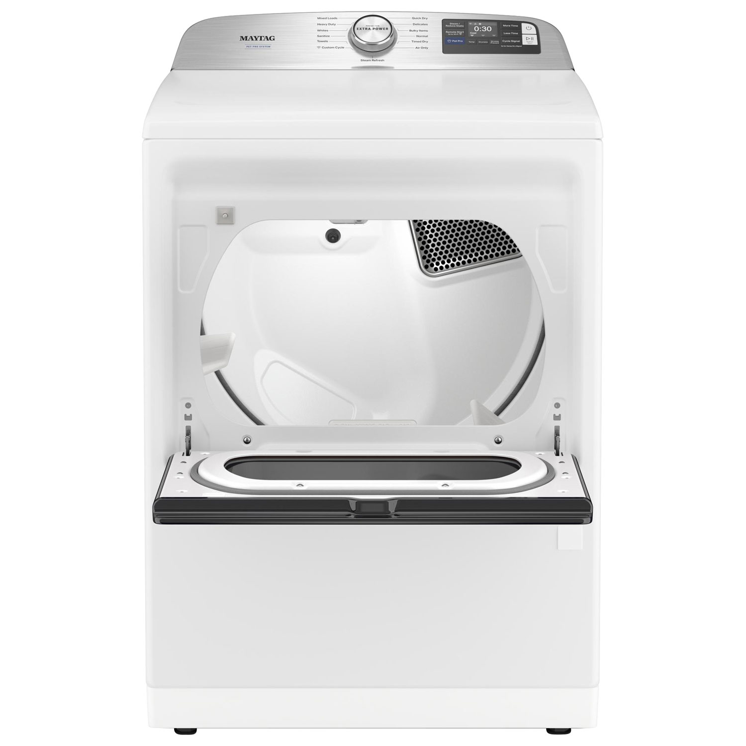 Maytag Pet Pro 7.4 Cu. Ft. Electric Steam Dryer - White