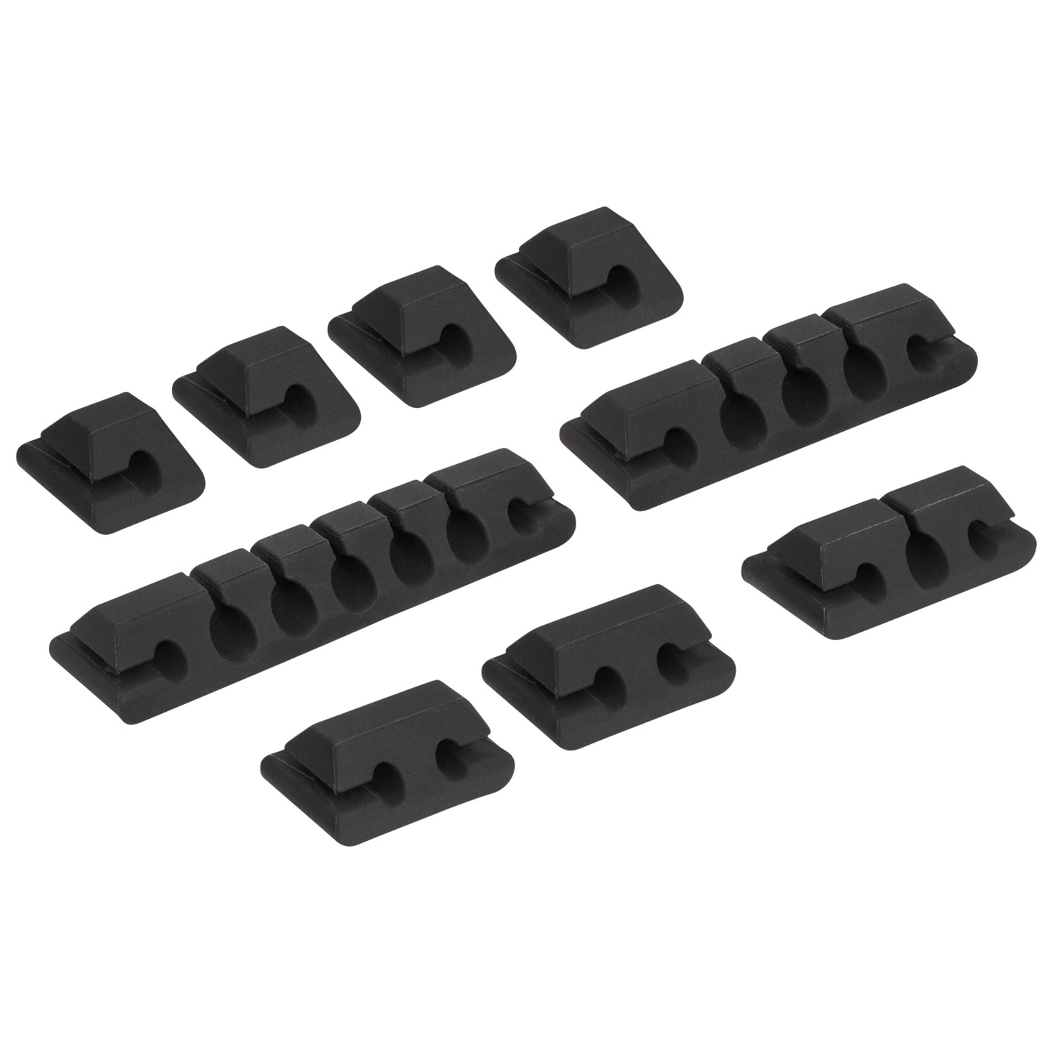 Helix Cable Clip Holders - 9 Pieces