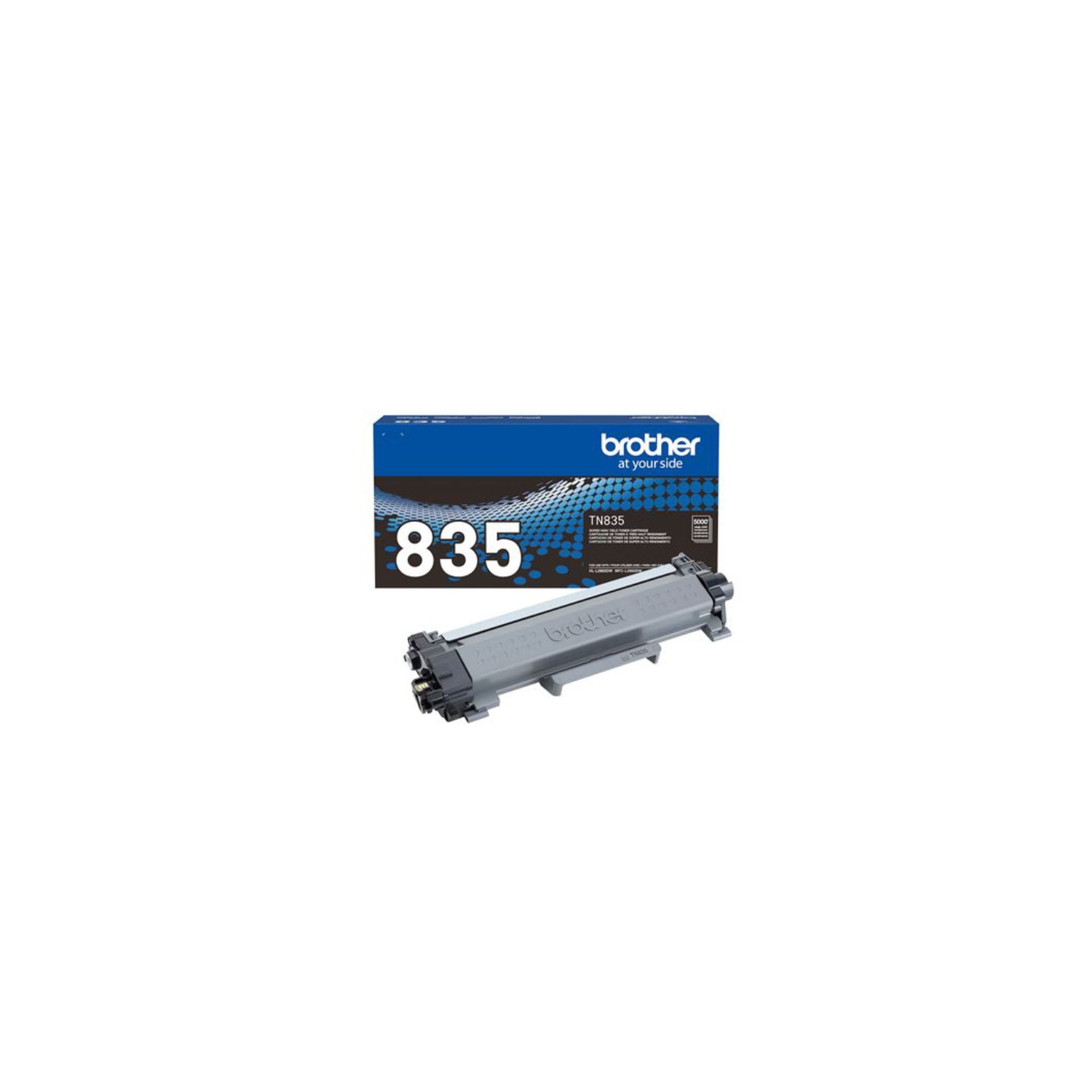 Cartouche d'encre en poudre à très haut rendement TN835 DE BROTHER, EXPÉDITION noire GRATUITE