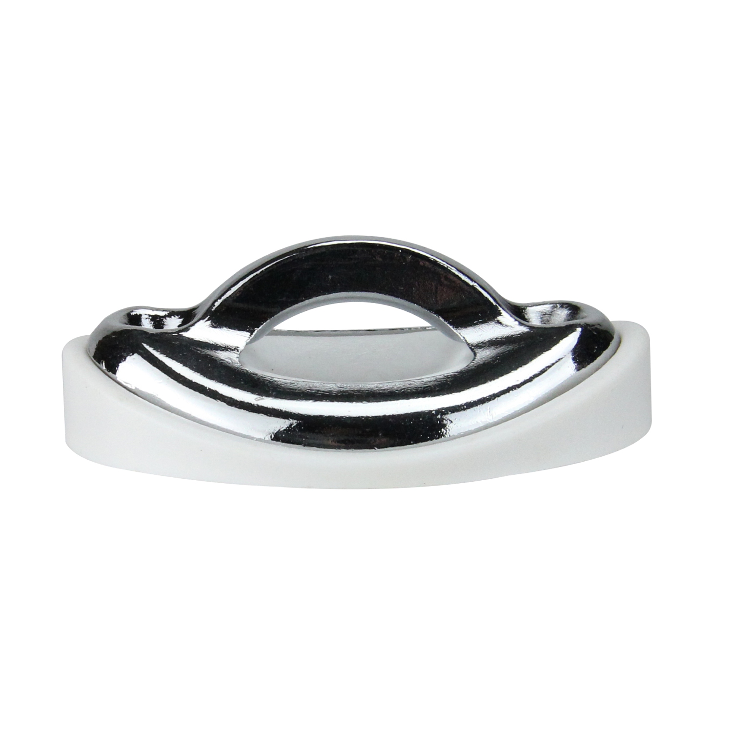 Ancrages muraux de piscine de 3&nbsp;po avec coussinet en caoutchouc - Ensemble de 2