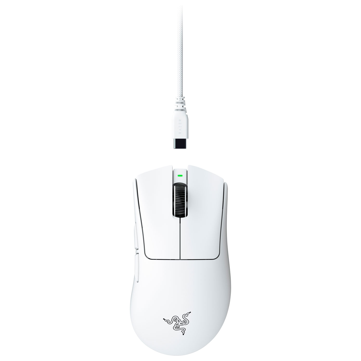 Souris de jeu optique sans fil DeathAdder V4 Pro de Razer - Blanc
