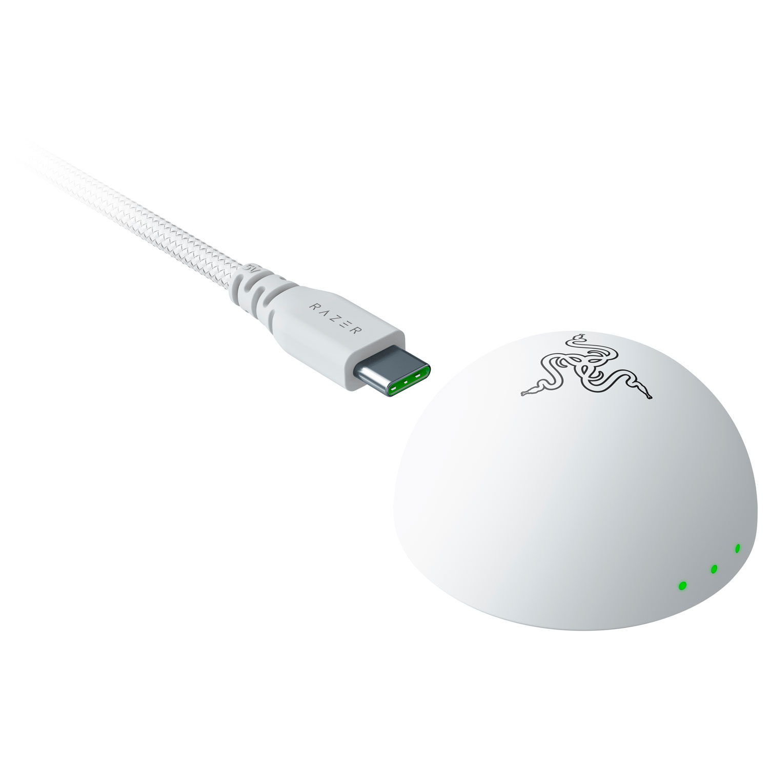 Souris de jeu optique sans fil DeathAdder V4 Pro de Razer - Blanc