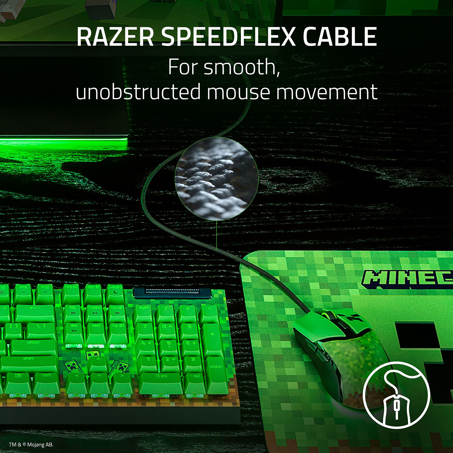 Razer Cobra Minecraft Optical Gaming Mouse
