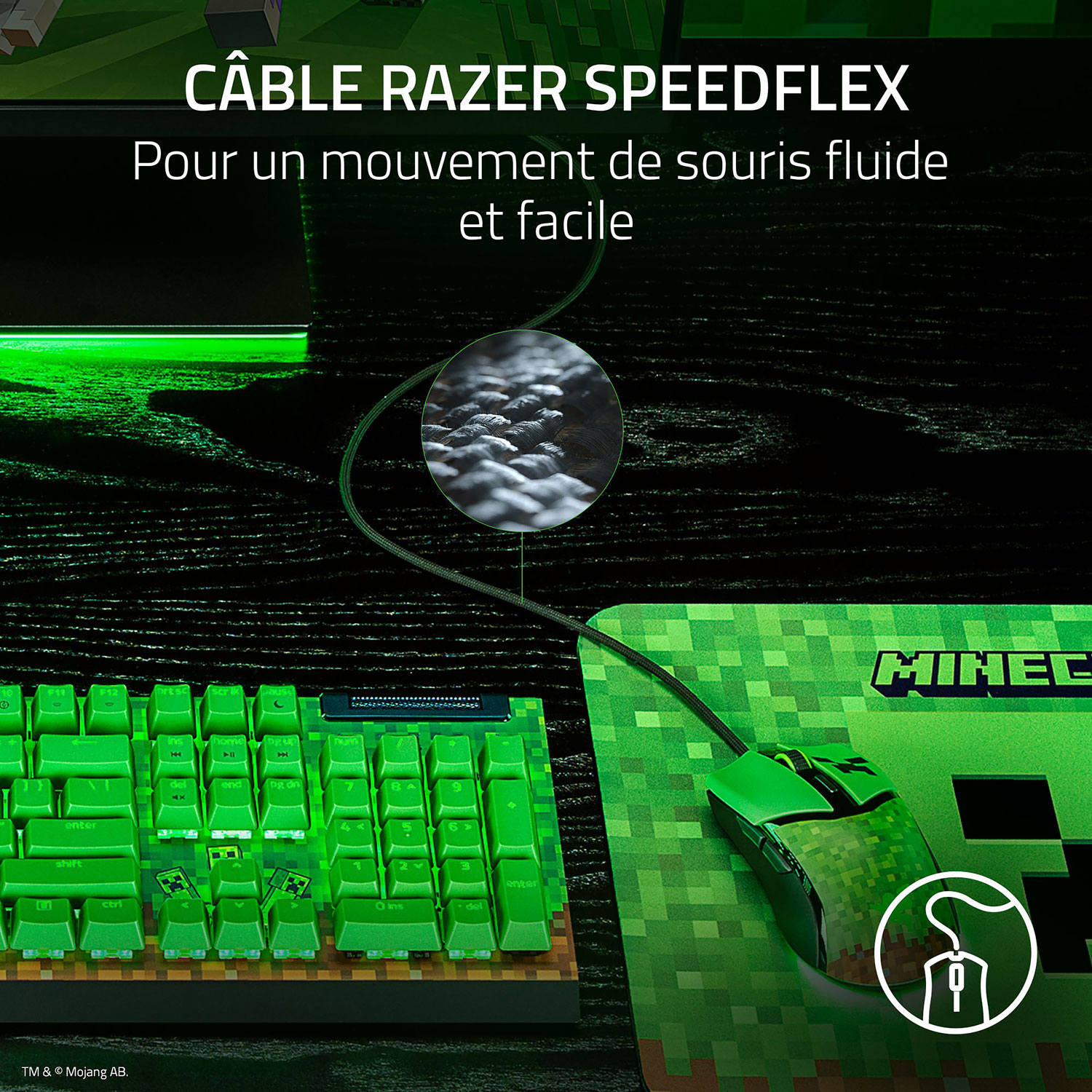 Razer Cobra Minecraft Optical Gaming Mouse