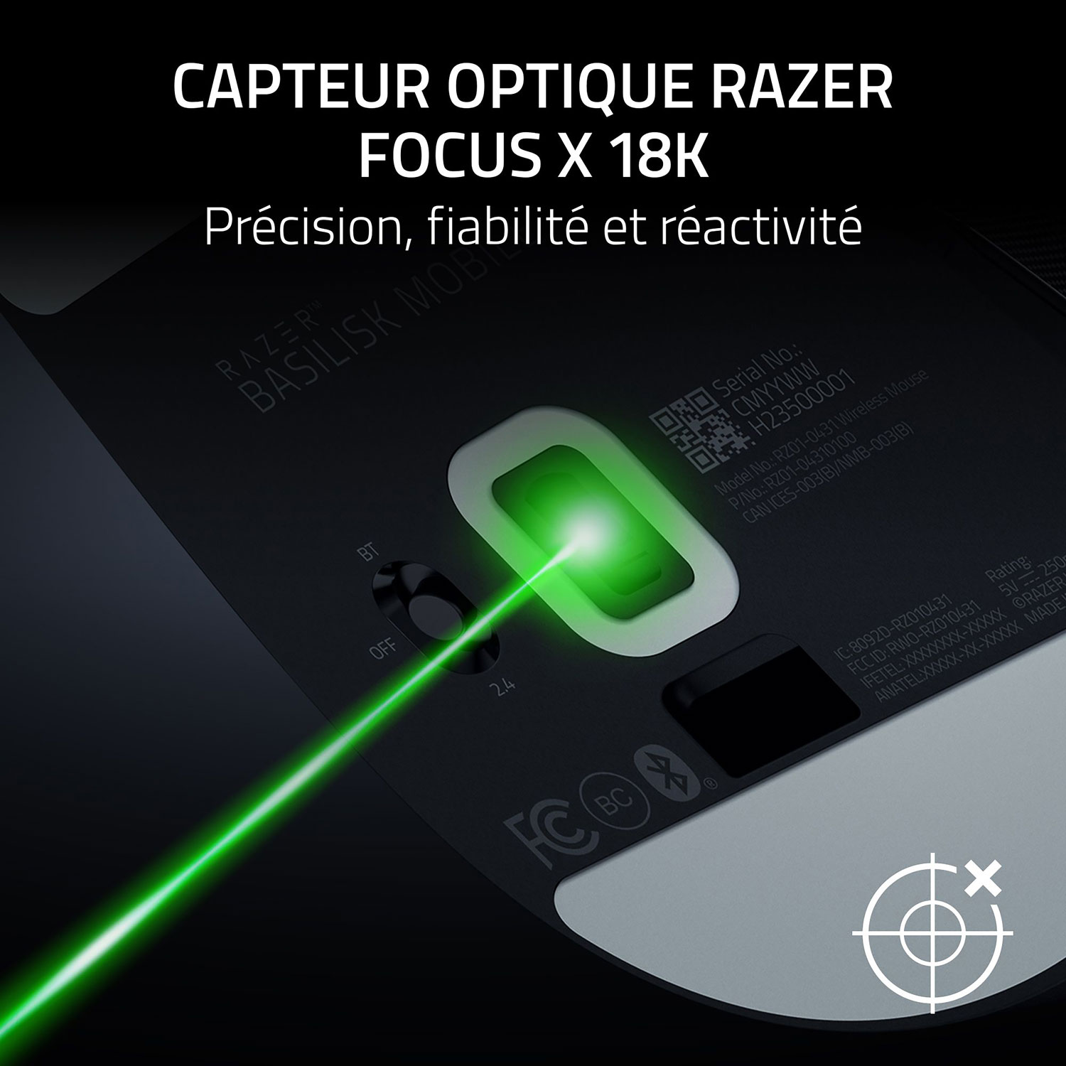 Razer Basilisk Mobile Wireless Gaming Mouse