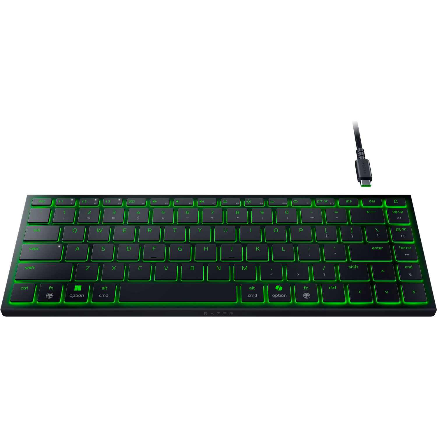 Clavier de jeu mince rétroéclairé sans fil à commutateurs mécaniques Chroma Joro de Razer