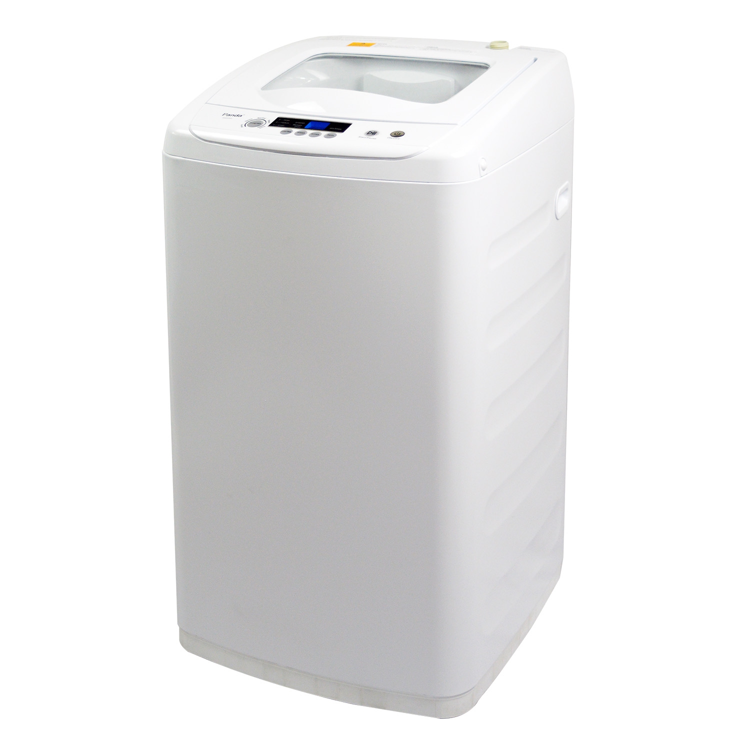 Panda 0.9 Cu. Ft. Portable Top-Load Washing Machine – 6.6 lb Capacity, Fully Automatic, Stainless Steel Drum, Built-In Drain Pump – Compact Washer