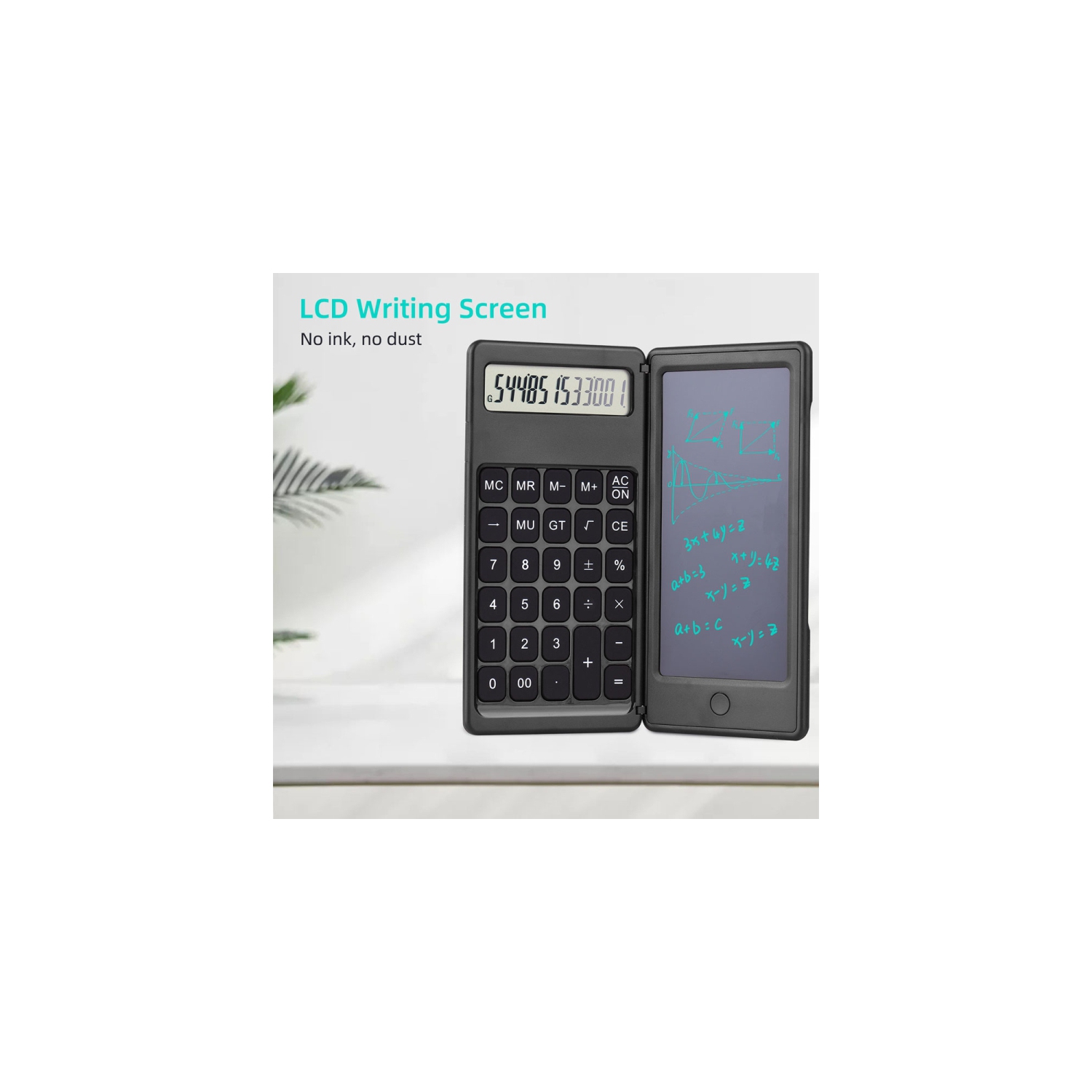 – Calculatrice portable pliable LCD Learning Business Office de 6&nbsp;po