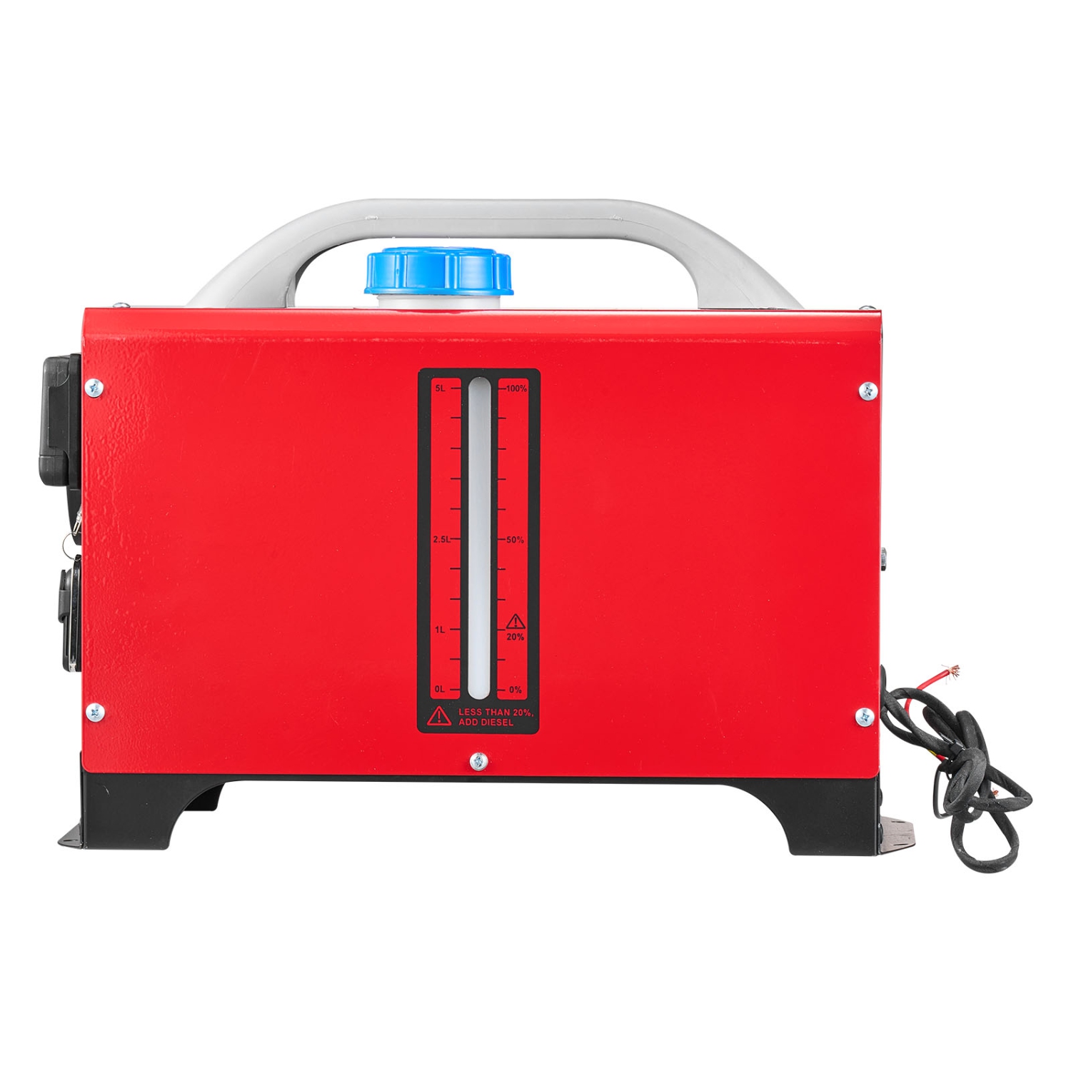 VEVOR 8 kW DC12-24V Diesel Air Heater, Fast Heating Diesel Parking Heater with Remote Control and Black LCD Switch, Low Noise, Pre-Heating Function,