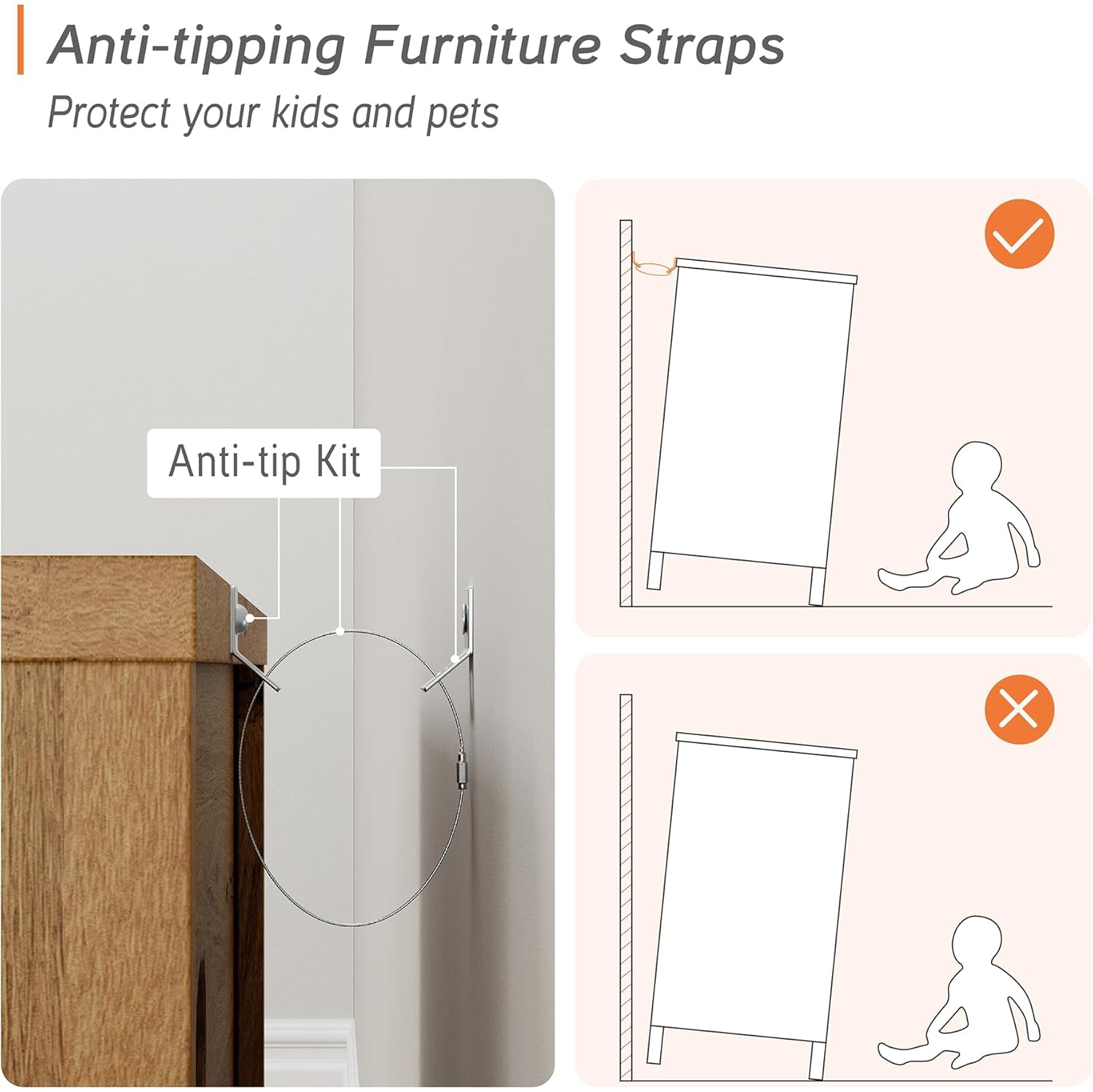 Commode WAMPAT pour chambre à coucher avec 9 tiroirs, coffre de rangement large de 106,2&nbsp;po, range-tout moderne pour armoires en bois, commode