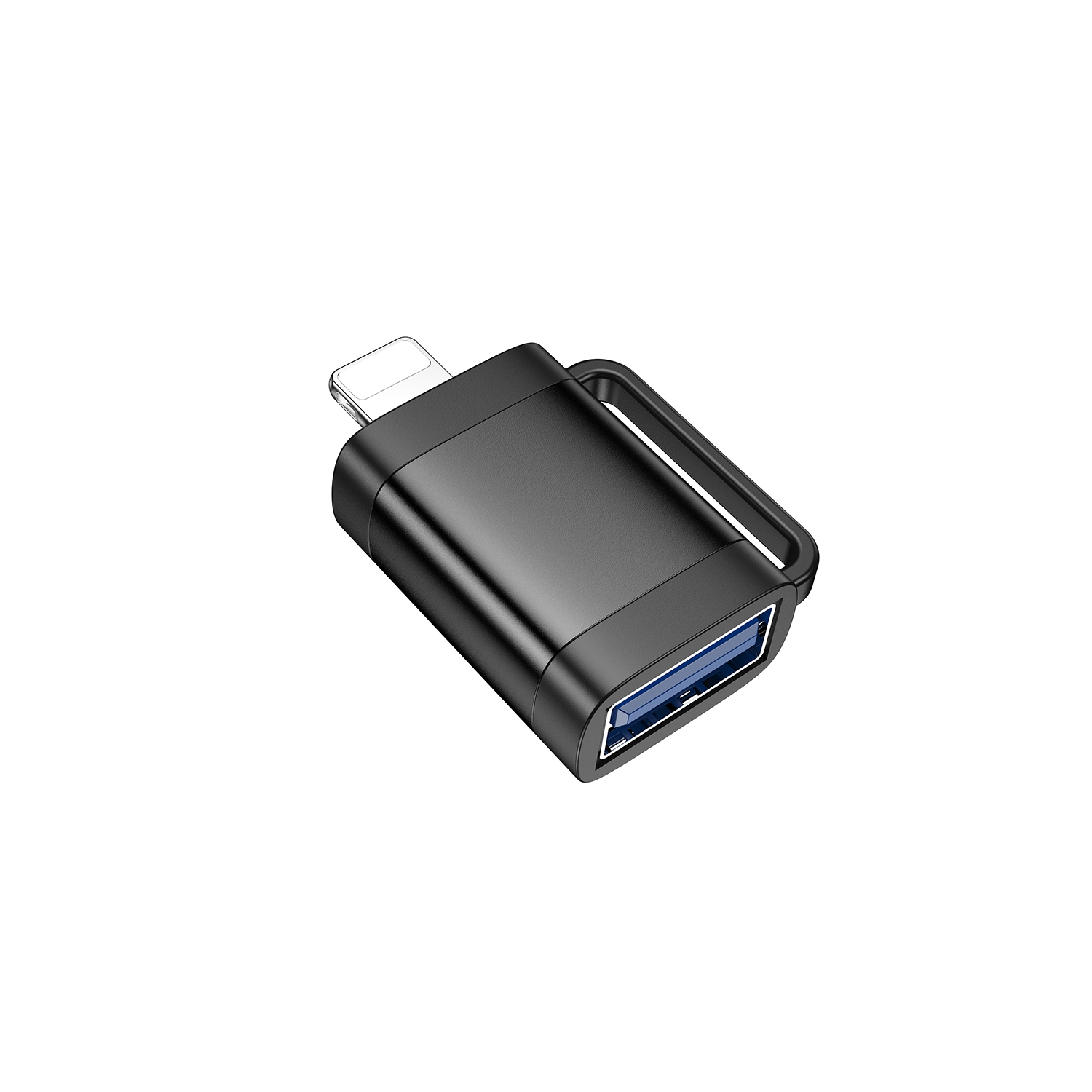 Adaptateur portatif OTG Lightning vers USB 3,0 femelle OTG d'Ultra 31&nbsp;A pour Lightning mâle vers USB-A femelle, prend en charge la fonction OTG