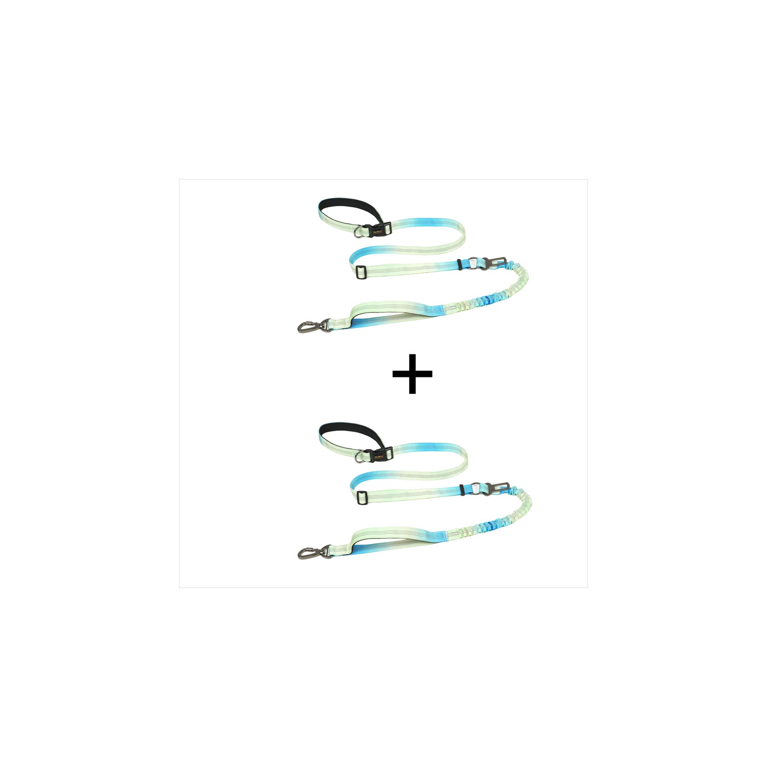 Pet Retractable Leash - 2.2m, Adjustable Length, Shock Absorber, Car Seat Belt Buckle, and Reflective Safety Strips, Versatile, Perfect for Nighttime