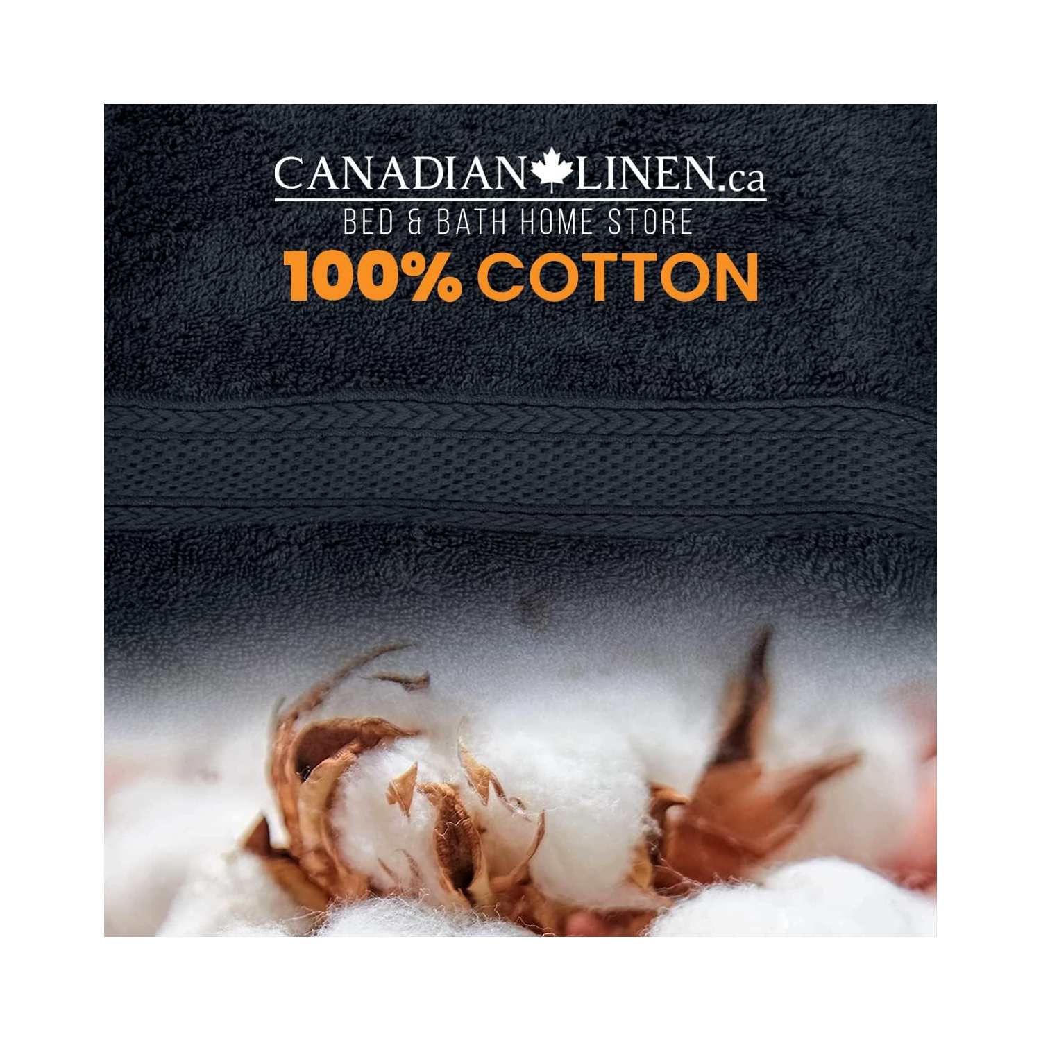 Canadian Linen Premium Bath Towels Set, 4 Pack, 26”x52” 500 GSM, Soft Absorbent Ring Spun Terry Cotton Lightweight Quick Dry Color Towels, Home