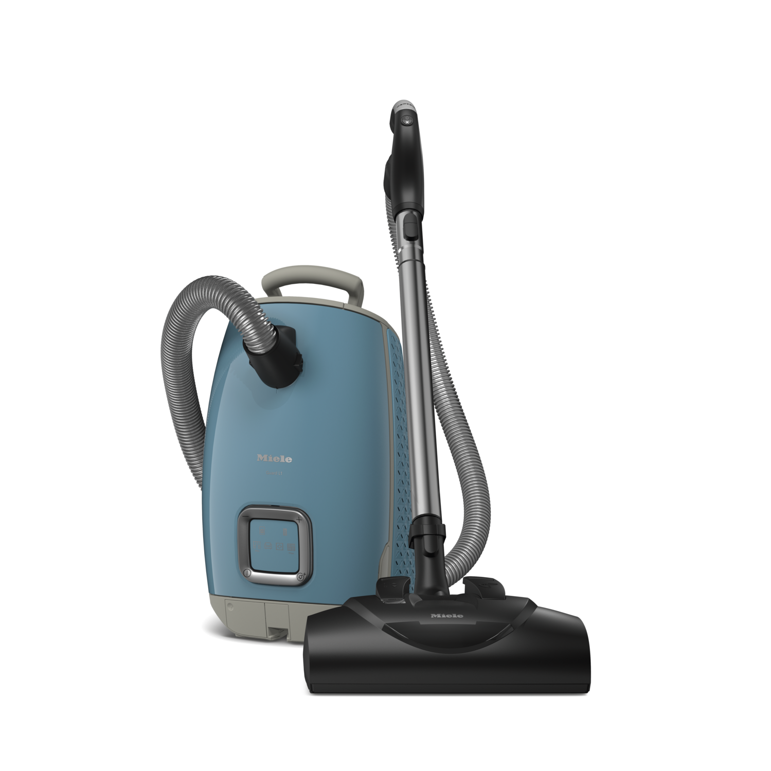 Aspirateur-traîneau Guard L1 de Miele | Aspirateur compact avec sac pour planchers durs et tapis à poil ras, performance d'ingénierie allemande |