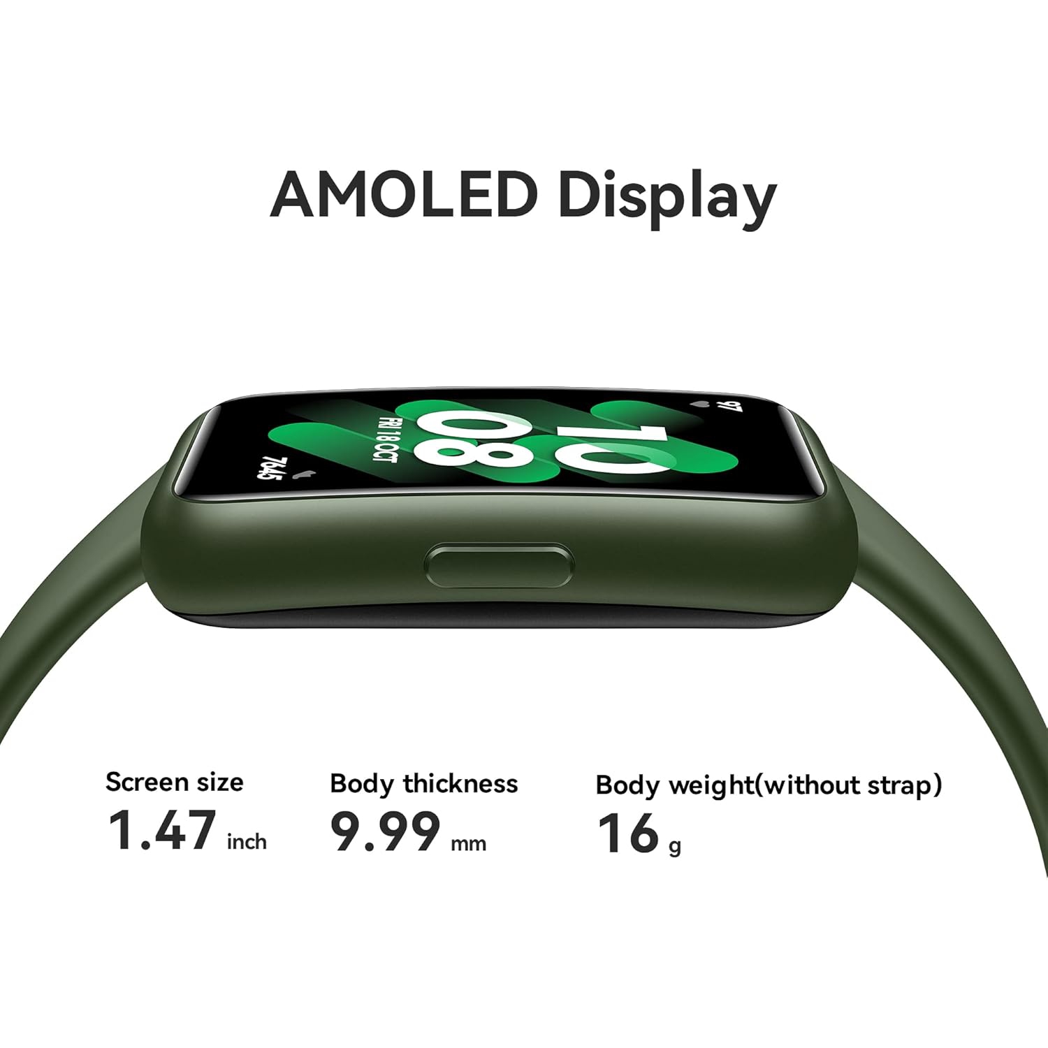 Montre intelligente Band 7 DE HUAWEI, moniteur d'activité et de santé, autonomie de 2 semaines, oxygène sanguin SpO2 et moniteur de fréquence