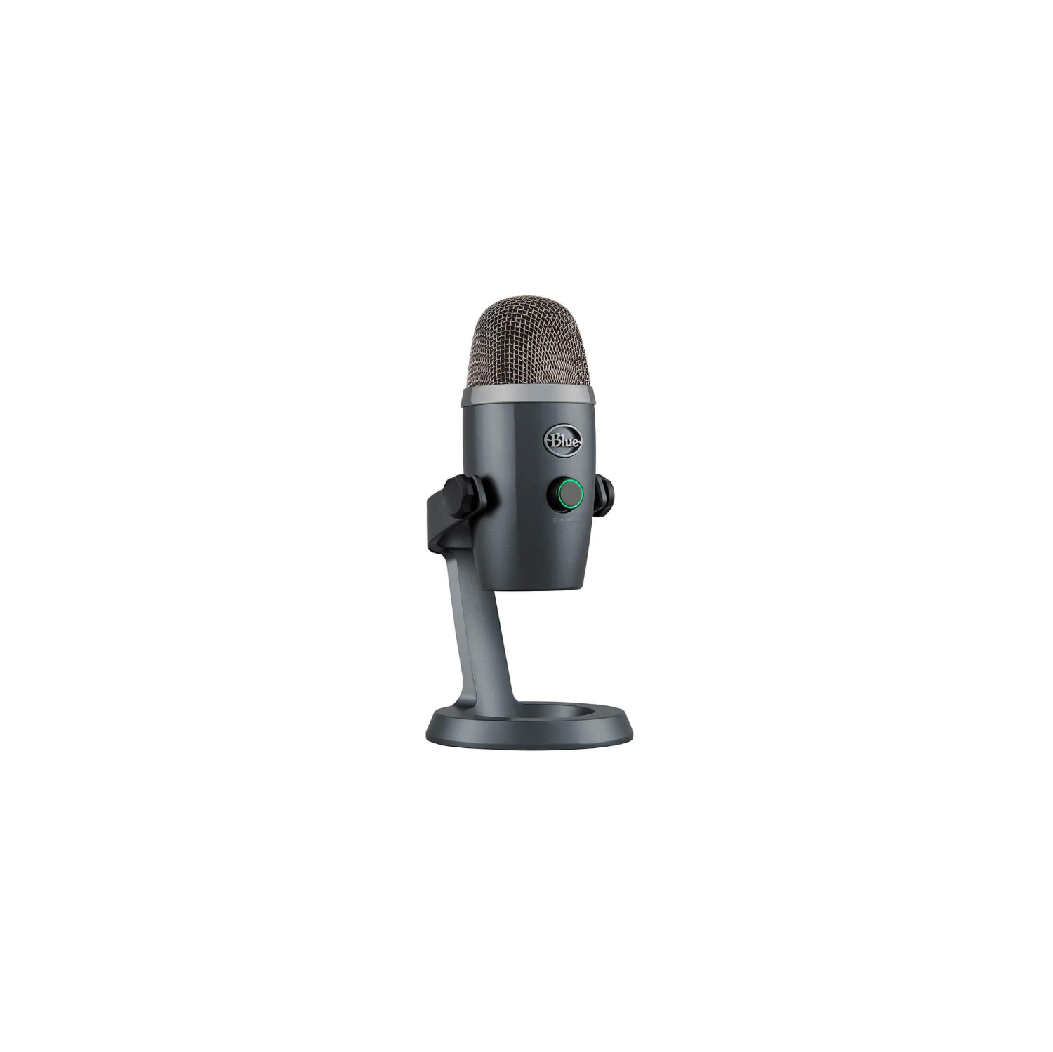 Remis à neuf - Microphone USB Blue Yeti Nano de Logitech for Creators, enregistrement pour PC et Mac, prêt à l'emploi - Gris ombre (988-000088)