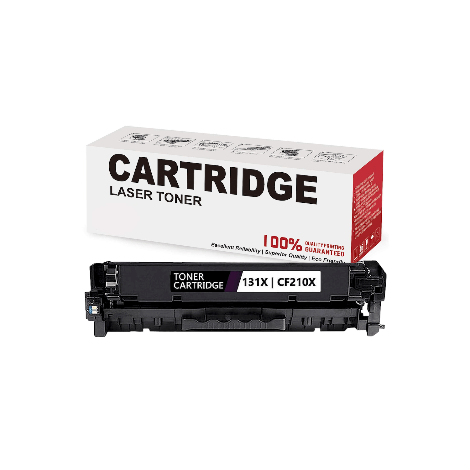 Compatible HP CF210X 131X Toner Cartridge Black 2.4K