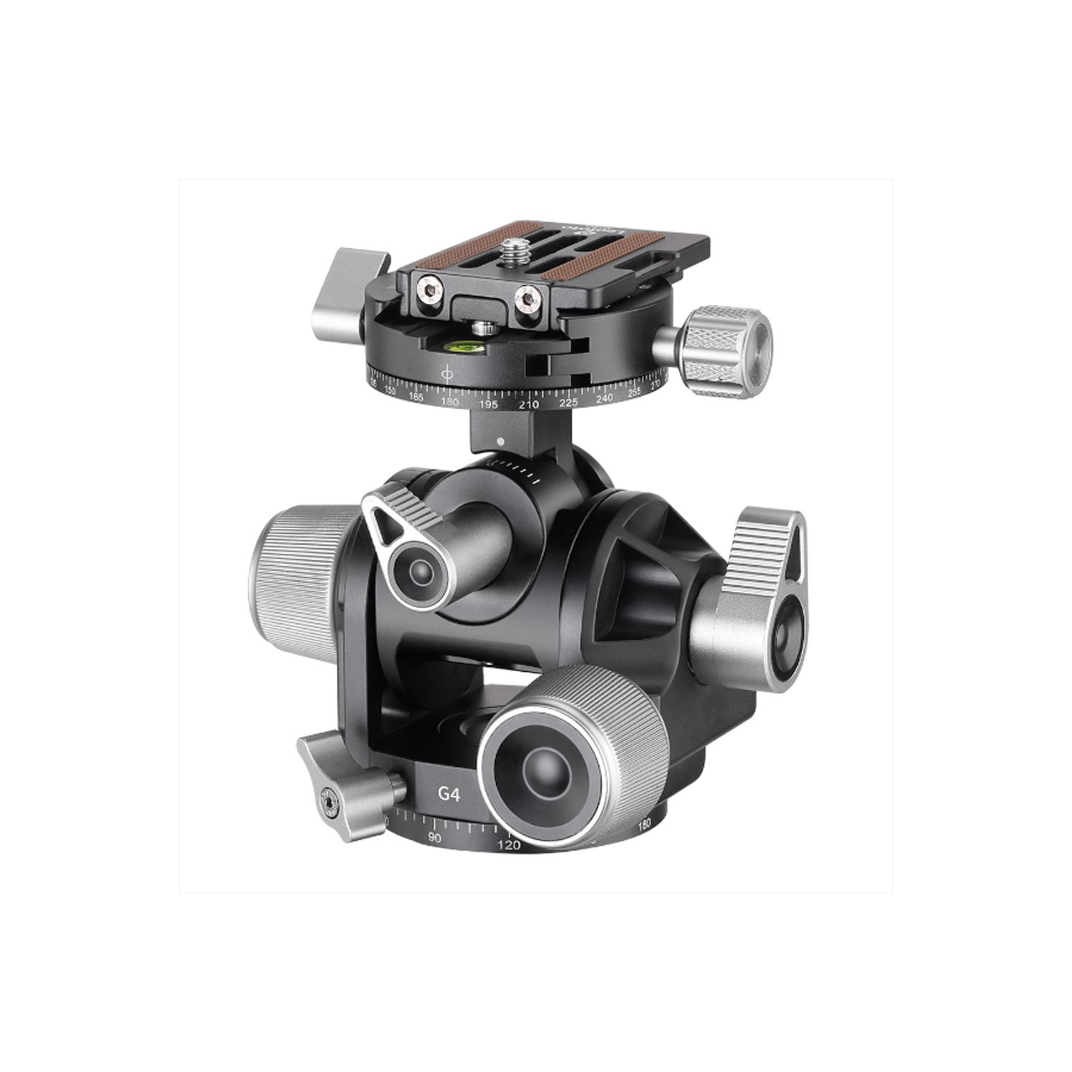 LEOFOTO G4 Geared Head with Panning Clamp