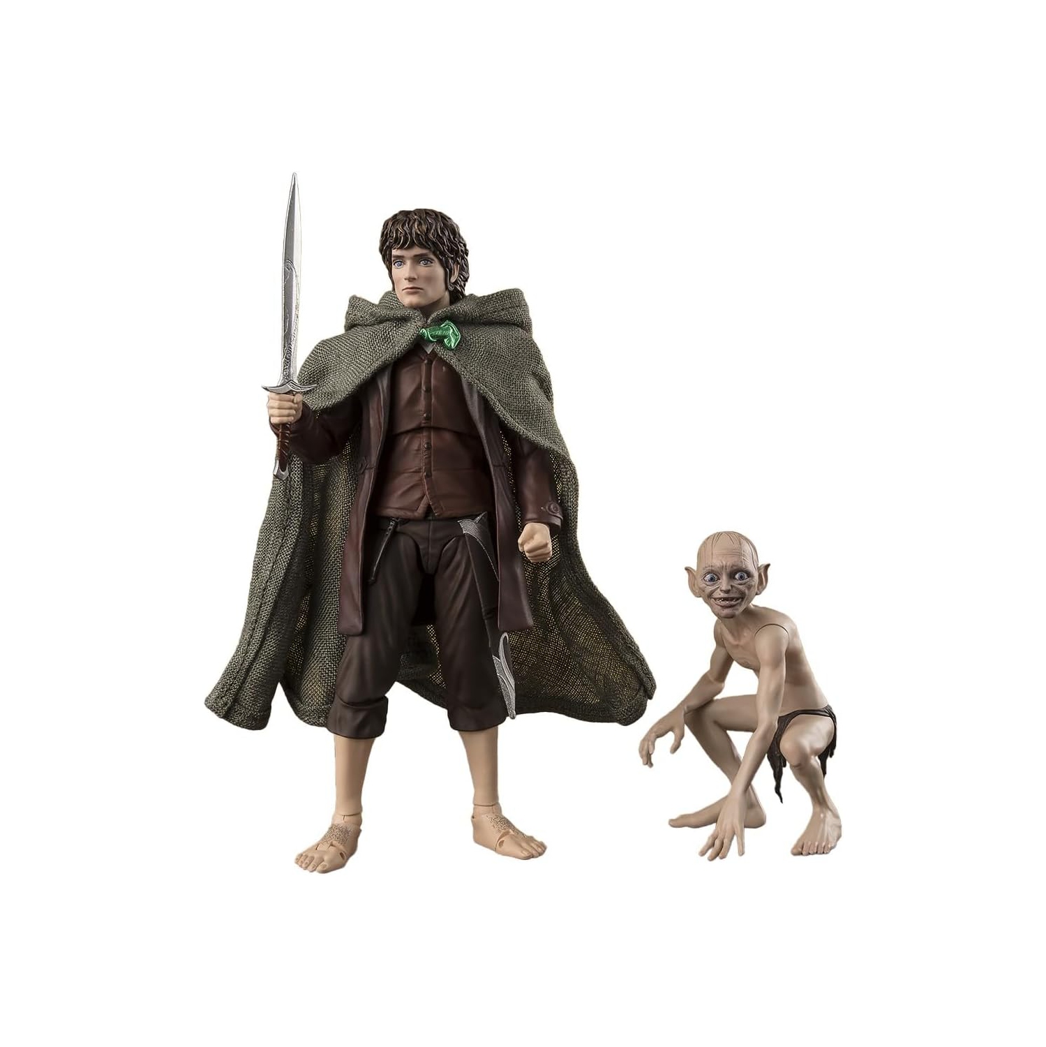 The Lord of The Rings 5 Inch Action Figure S.H.Figuarts - Frodo Baggins & Gollum