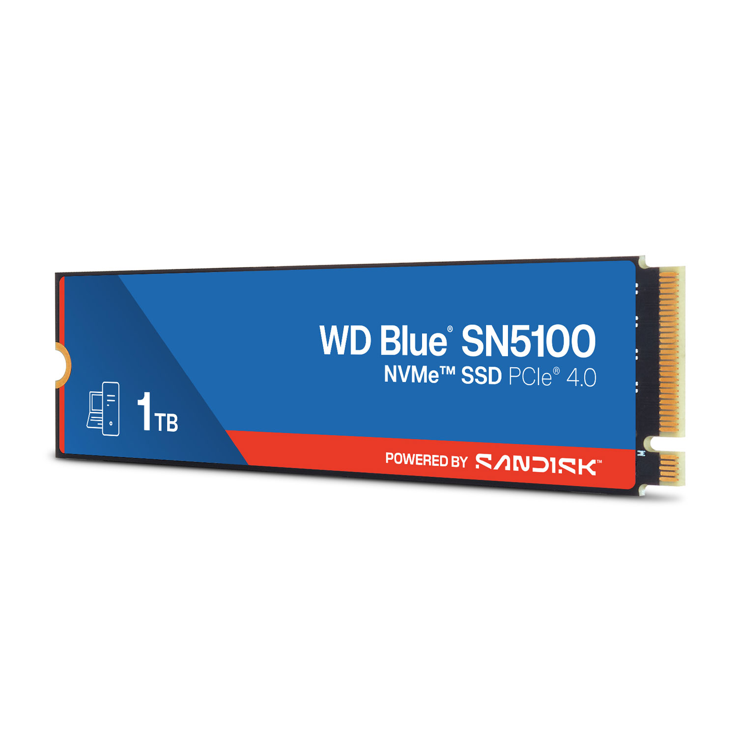 Disque SSD interne NVMe PCIe SN5100 de 1 To de WD Blue