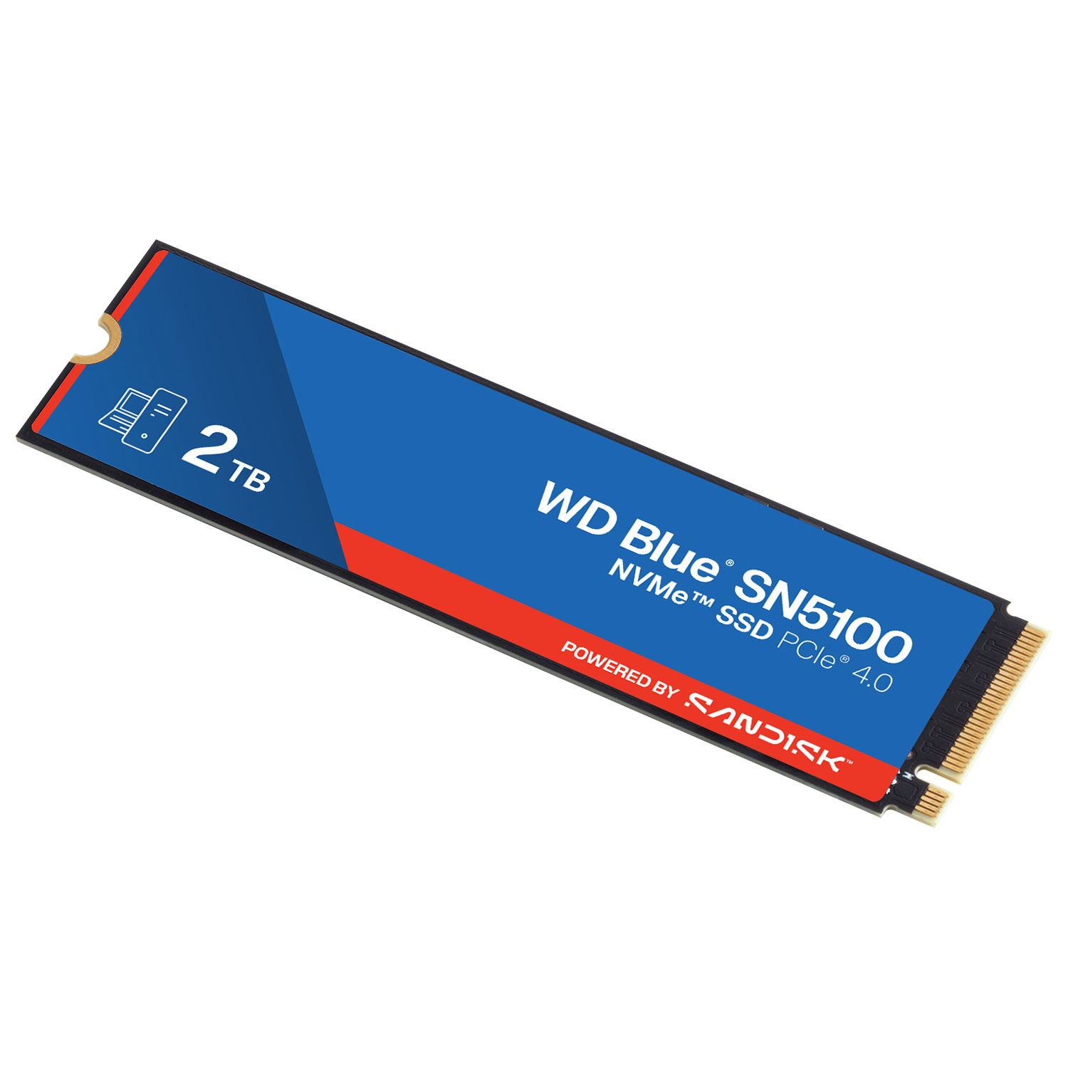 Disque SSD interne NVMe PCI-e de 2 To SN5100 WD Blue