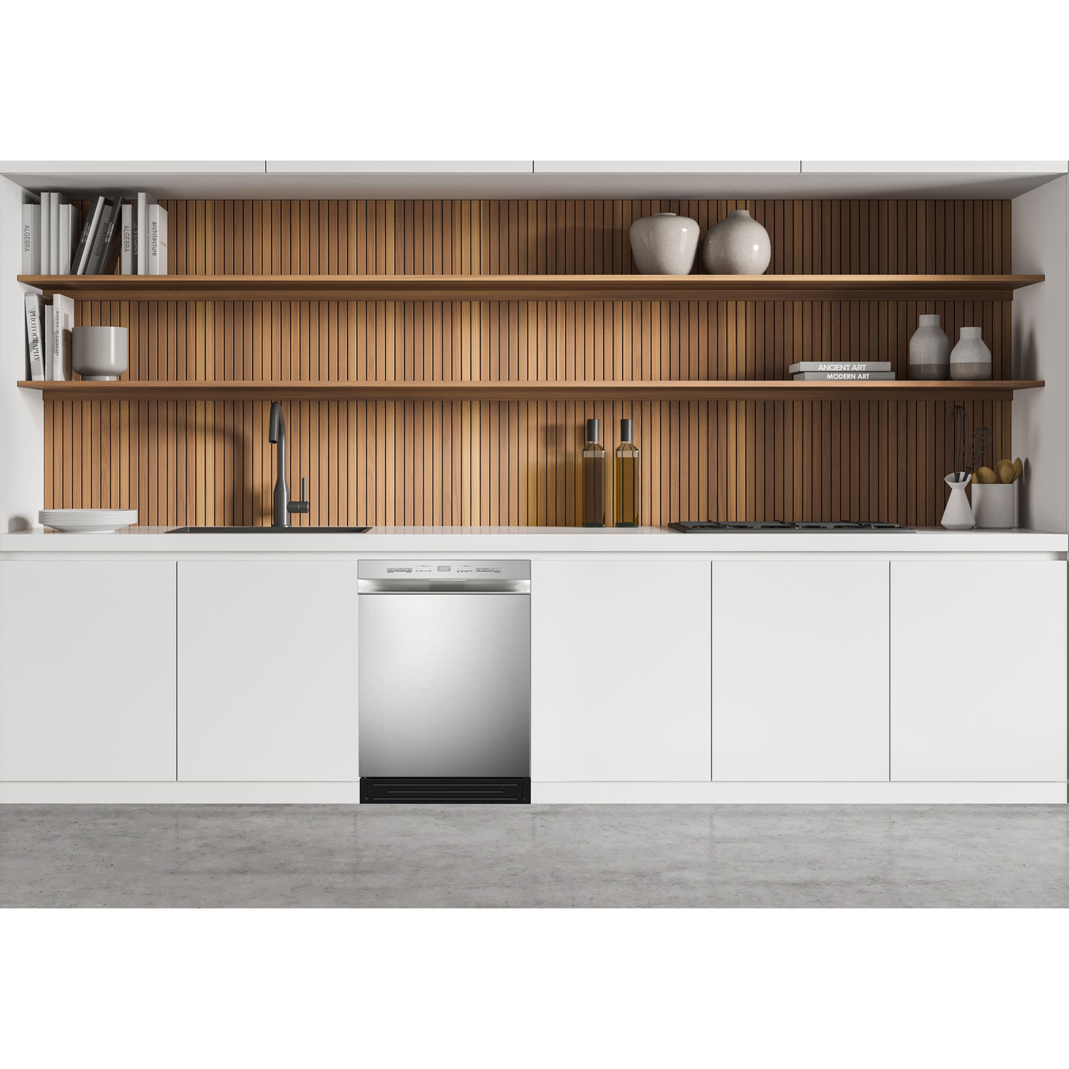 Midea 24" 52dB Built-In Dishwasher - Stainless Steel