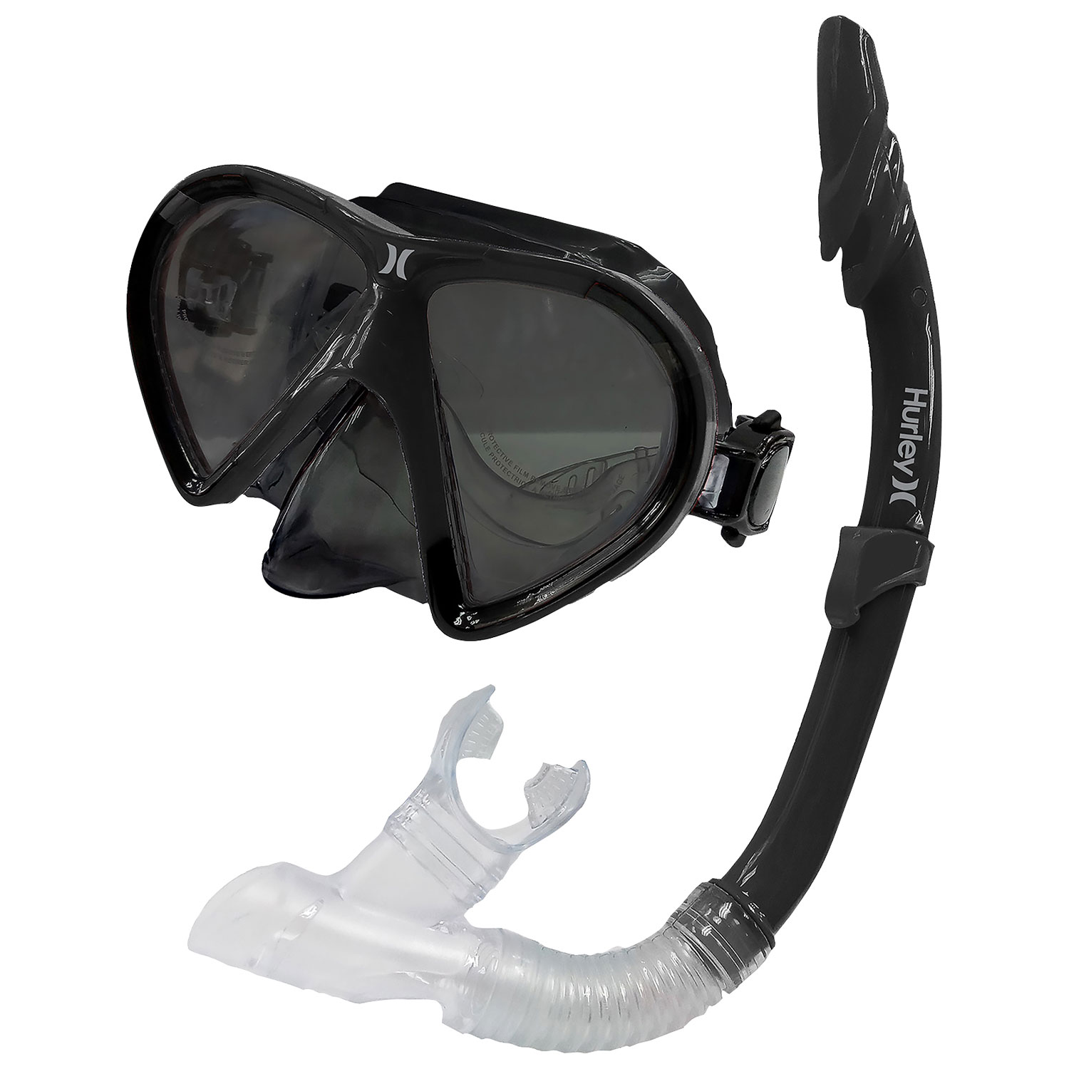 Hurley Adult Snorkel Set - Black