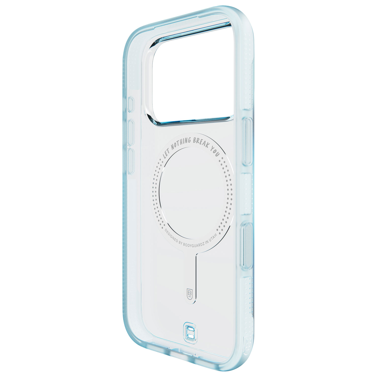 BodyGuardz Ace Pro Fitted Soft Shell Case with MagSafe for iPhone 17 Pro - Blue