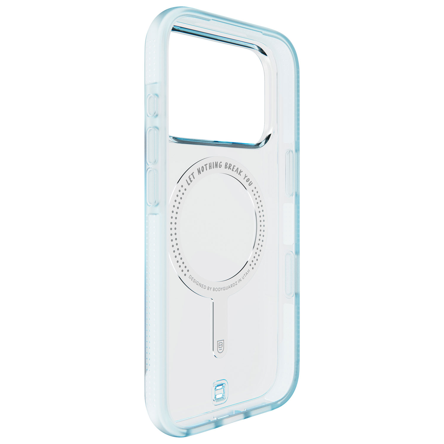 BodyGuardz Ace Pro Fitted Soft Shell Case with MagSafe for iPhone 17 Pro - Blue