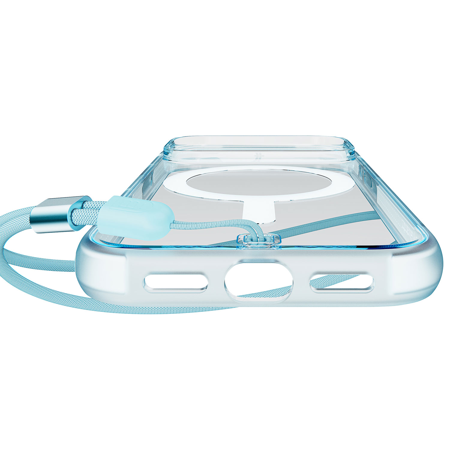 BodyGuardz Ace Pro Fitted Soft Shell Case with MagSafe for iPhone 17 Pro - Blue