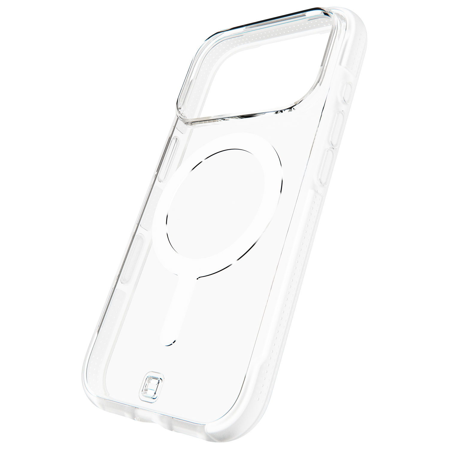 BodyGuardz Ace Pro Fitted Soft Shell Case with MagSafe for iPhone 17 - Clear/White