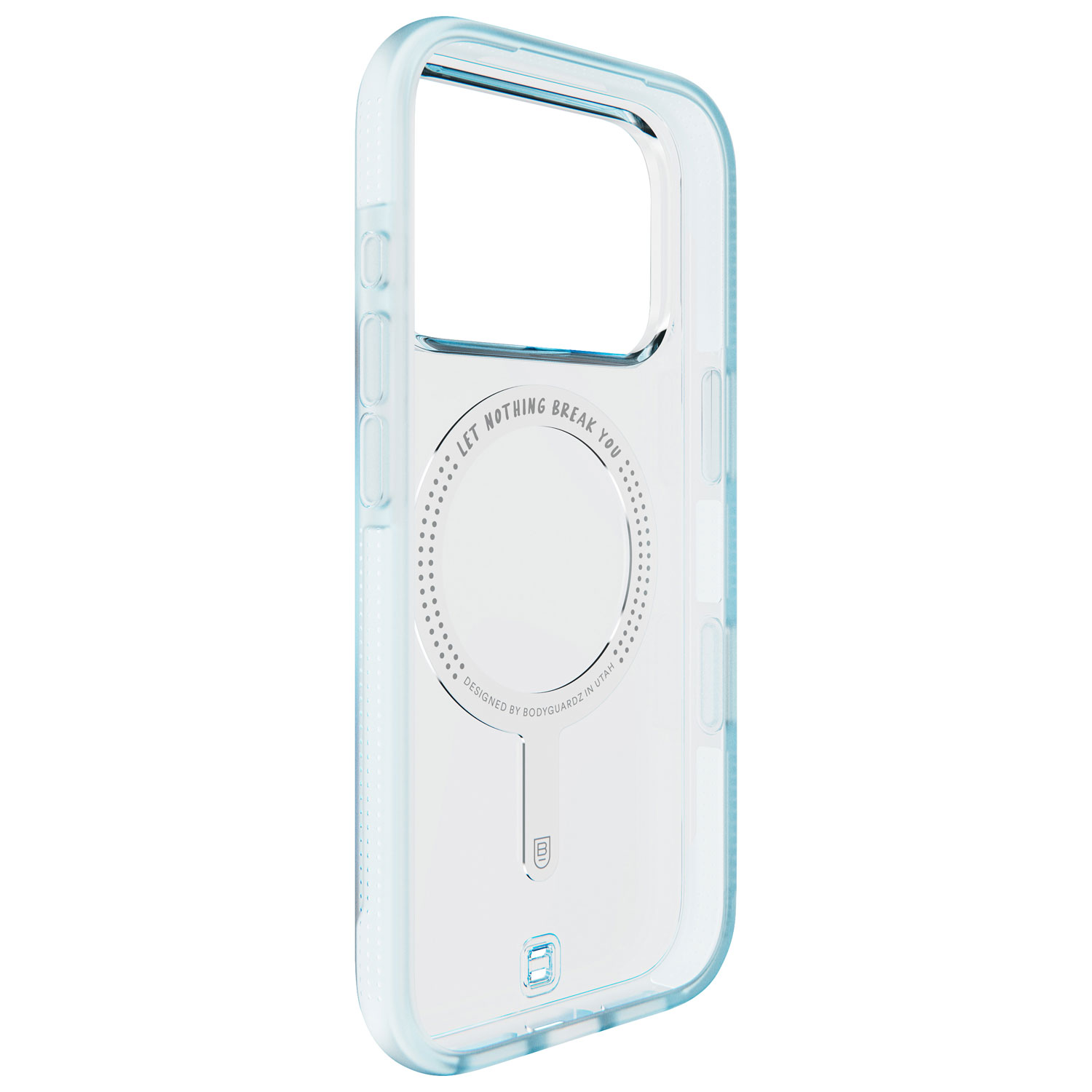 BodyGuardz Ace Pro Fitted Soft Shell Case with MagSafe for iPhone 17 Pro Max - Blue